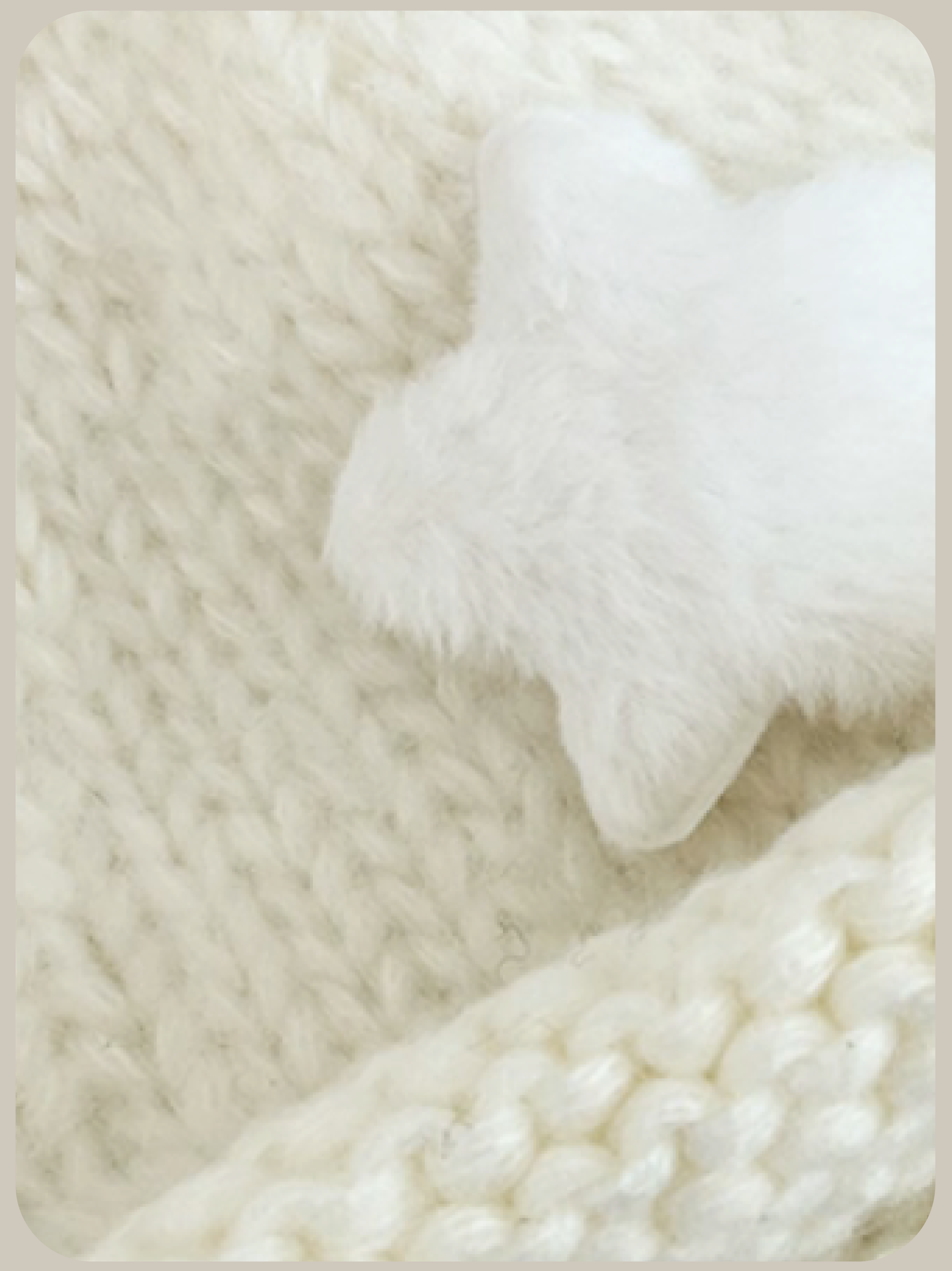 Cute Star Deco Knit Cap/キュート星デコニットキャップ