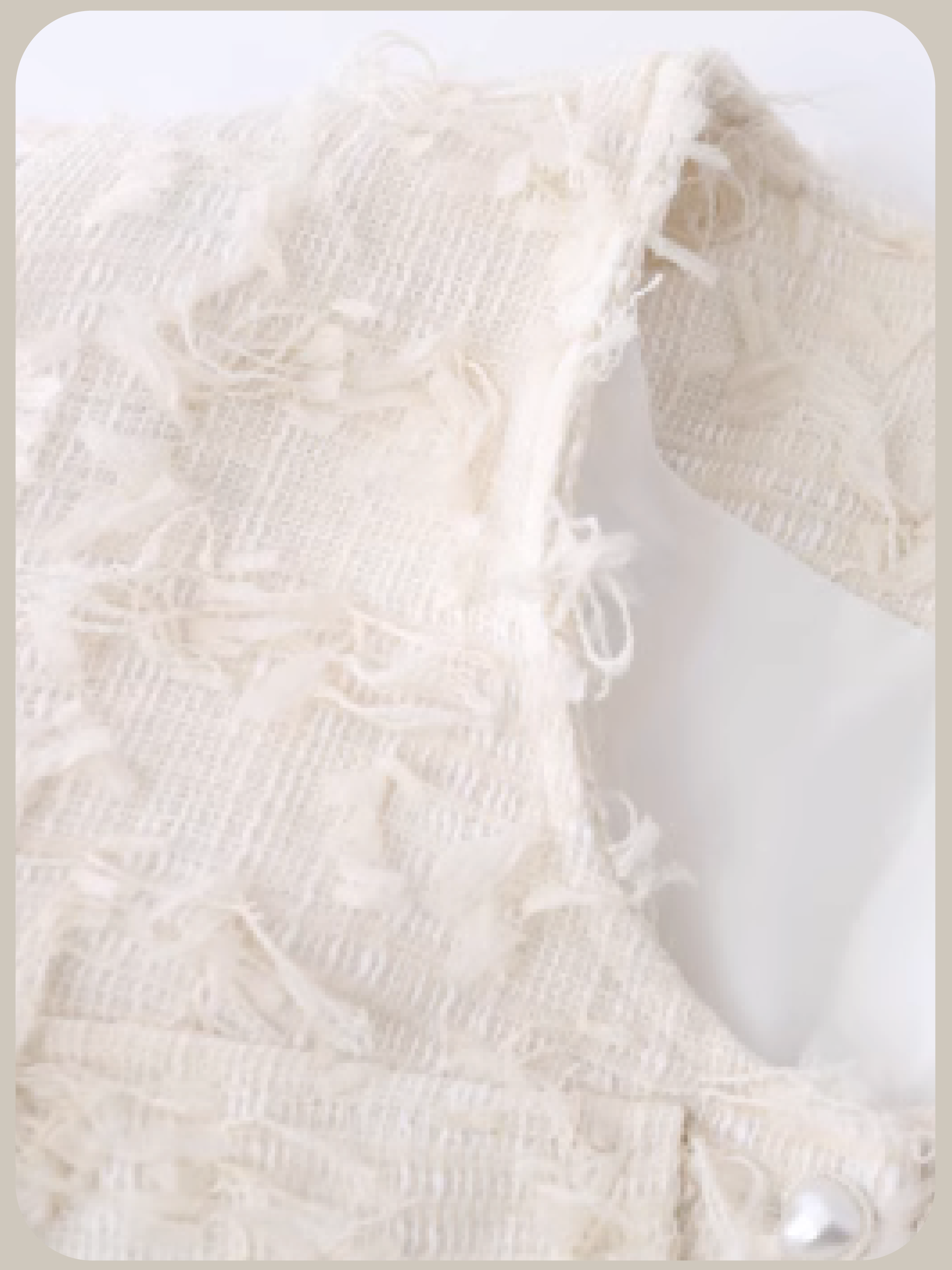 Princess Pearl Button Sheer Jacket Set-Up/プリンセスパールボタンシアージャケットセットアップ