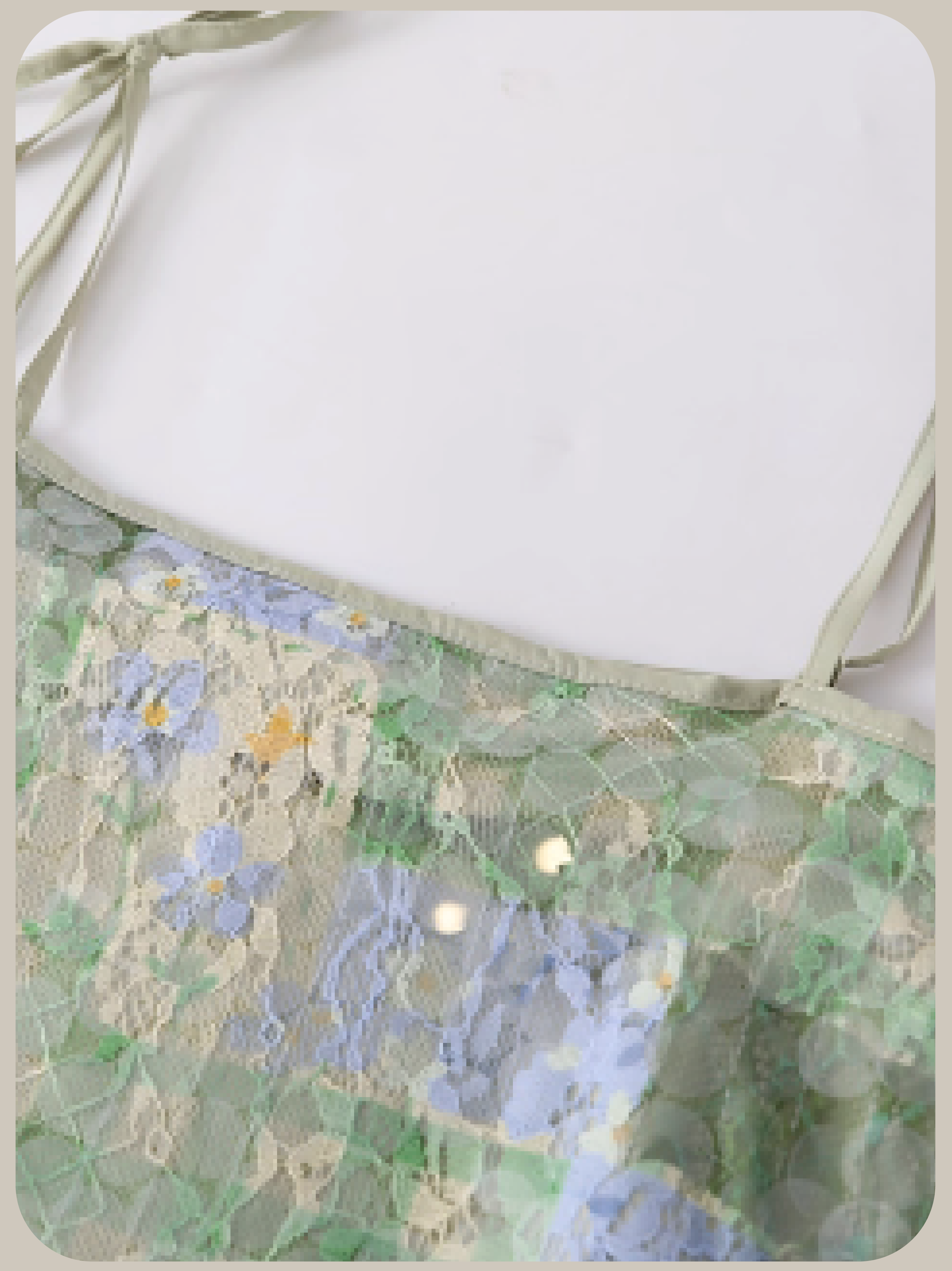 Garden Lace Motif Cami Dress/ガーデンレースモチーフキャミワンピース