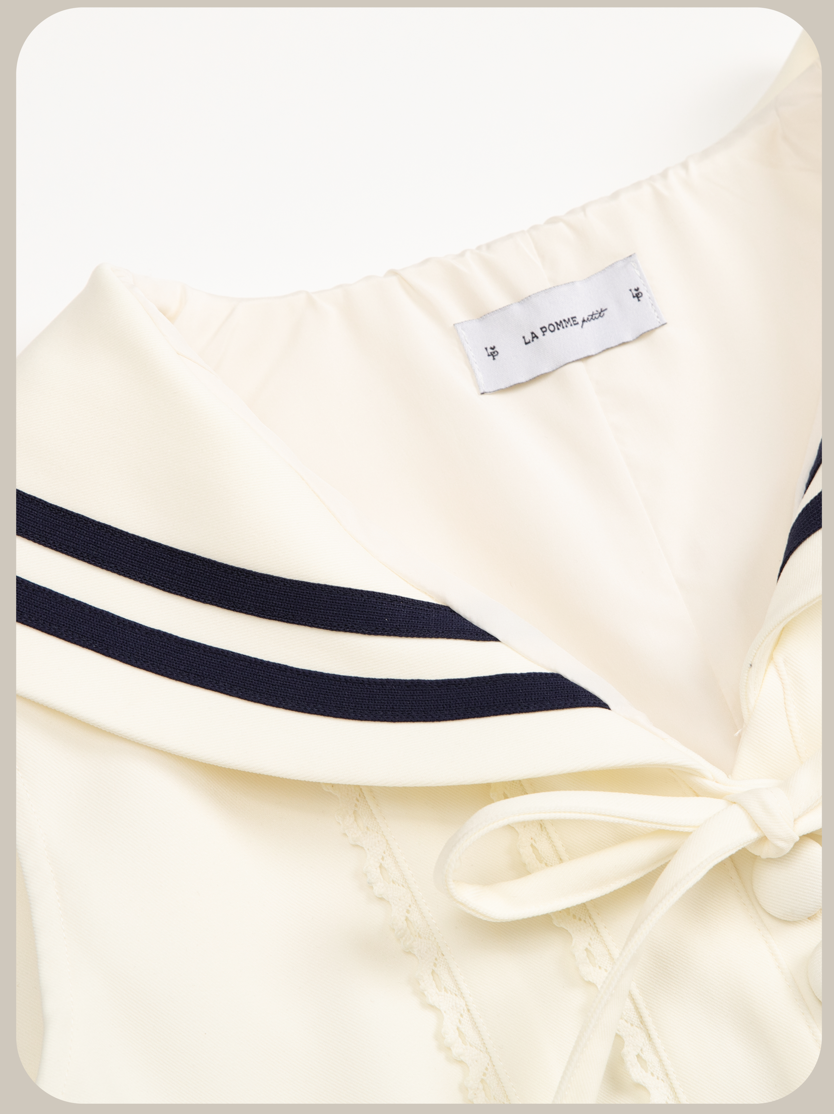 予約商品・Sailor Collar Waisted One Piece/セーラーカラーウエストワンピース