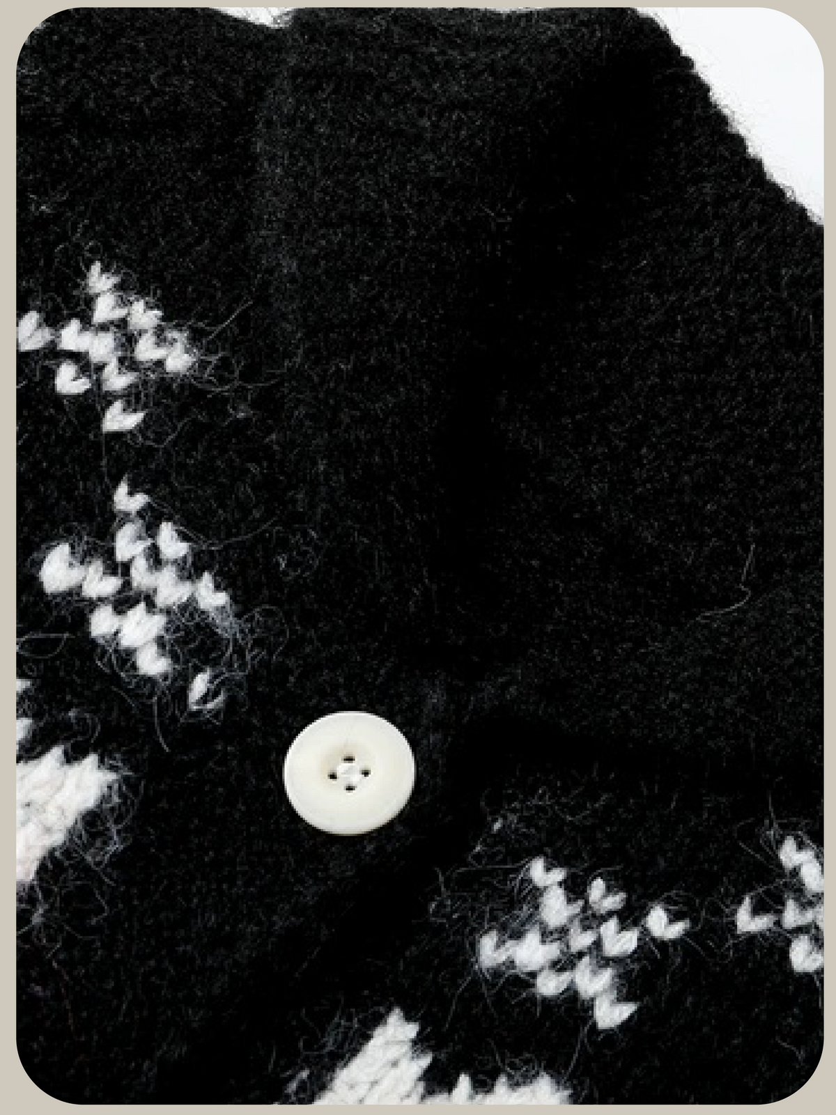 Snowflake Jacquard Fair Isle Cardigan Midi Skirt Set Up/スノーフレーク柄ジャカードフェアアイルカーディガンミディスカーセット