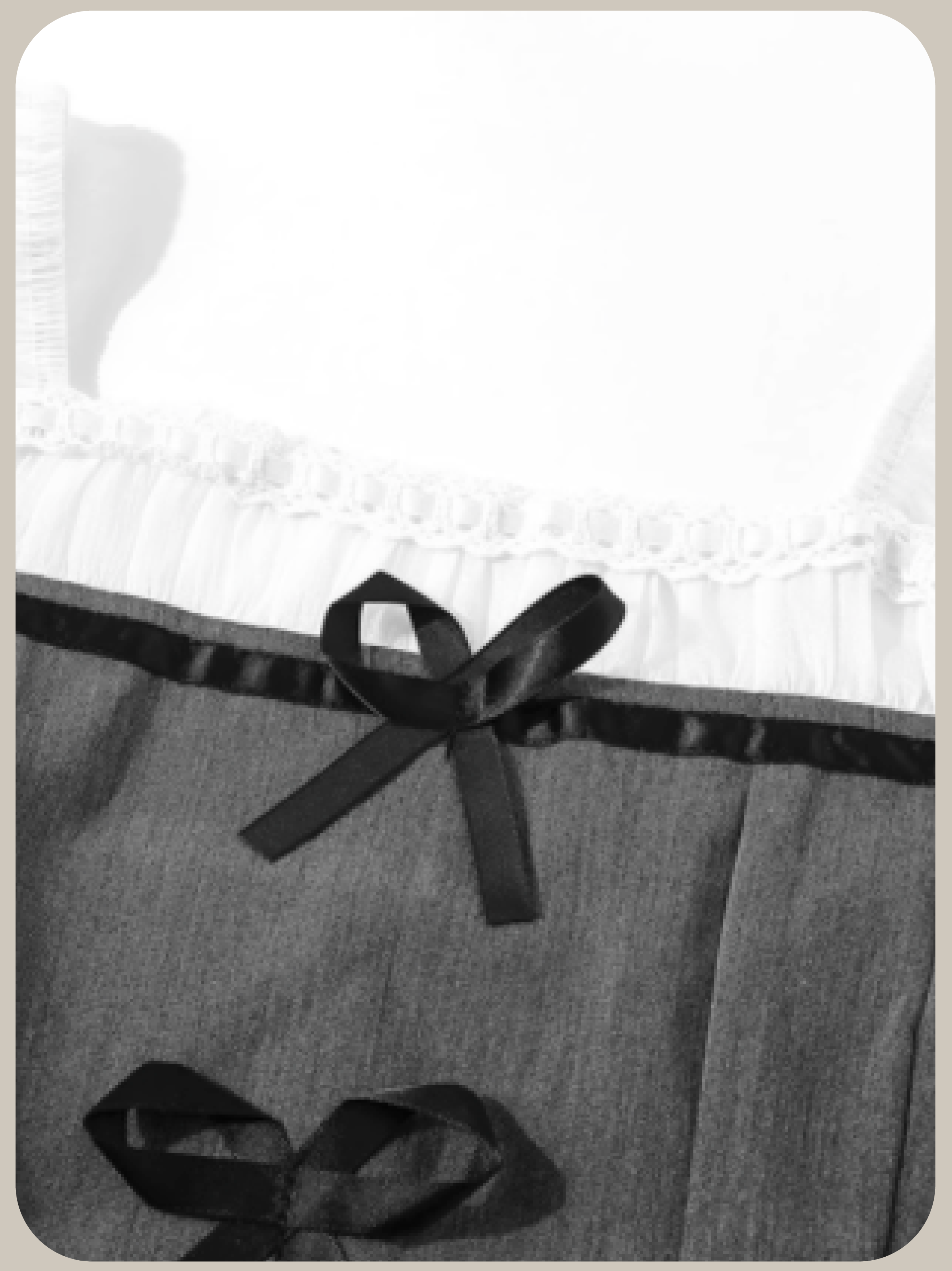 Gauze Bow Top Gather Skirt Set Up/ガーゼボウトップギャザースカートセットアップ