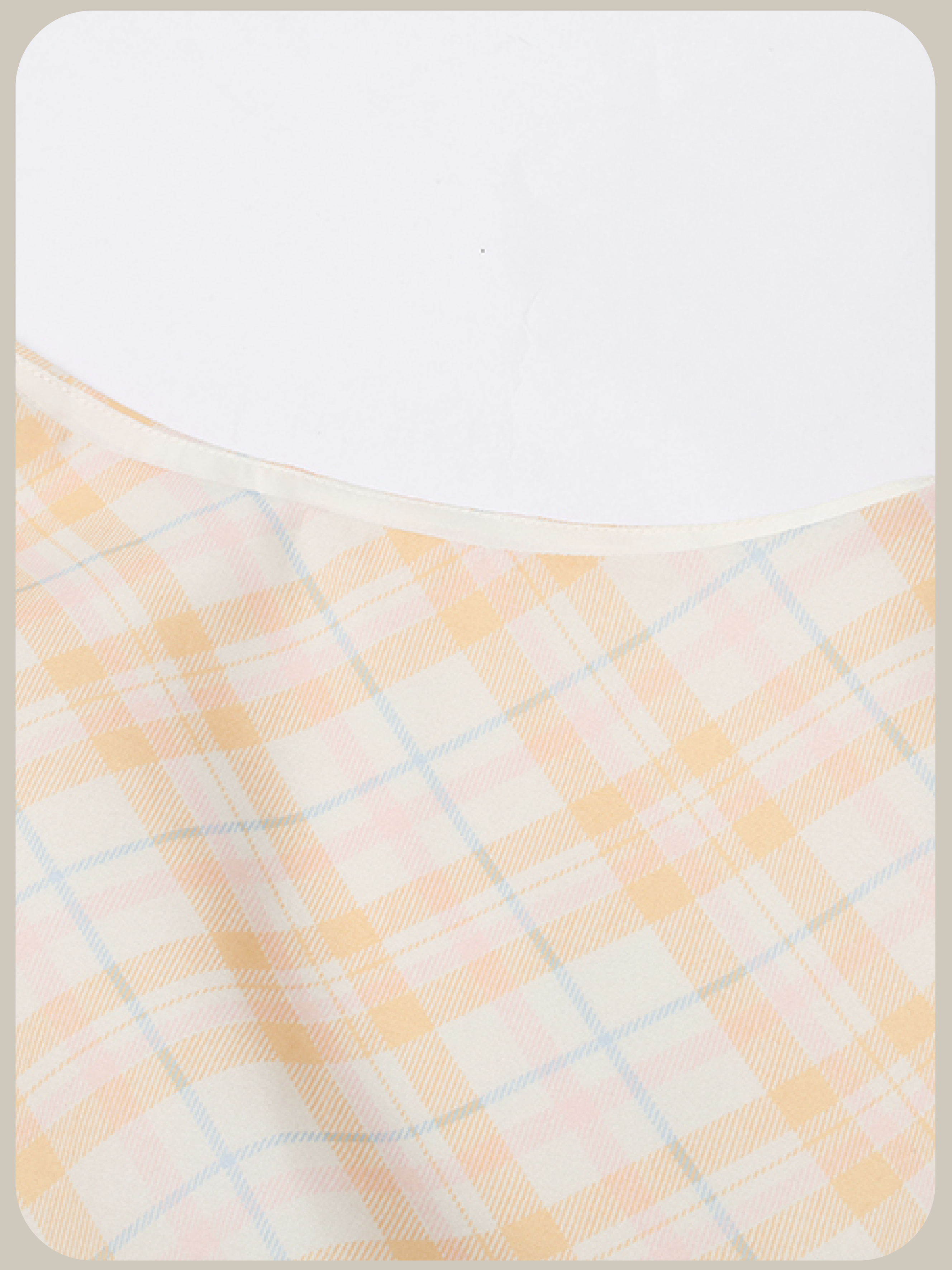 Plaid Gather Balloon One Piece/チェック柄ギャザーバルーンワンピース