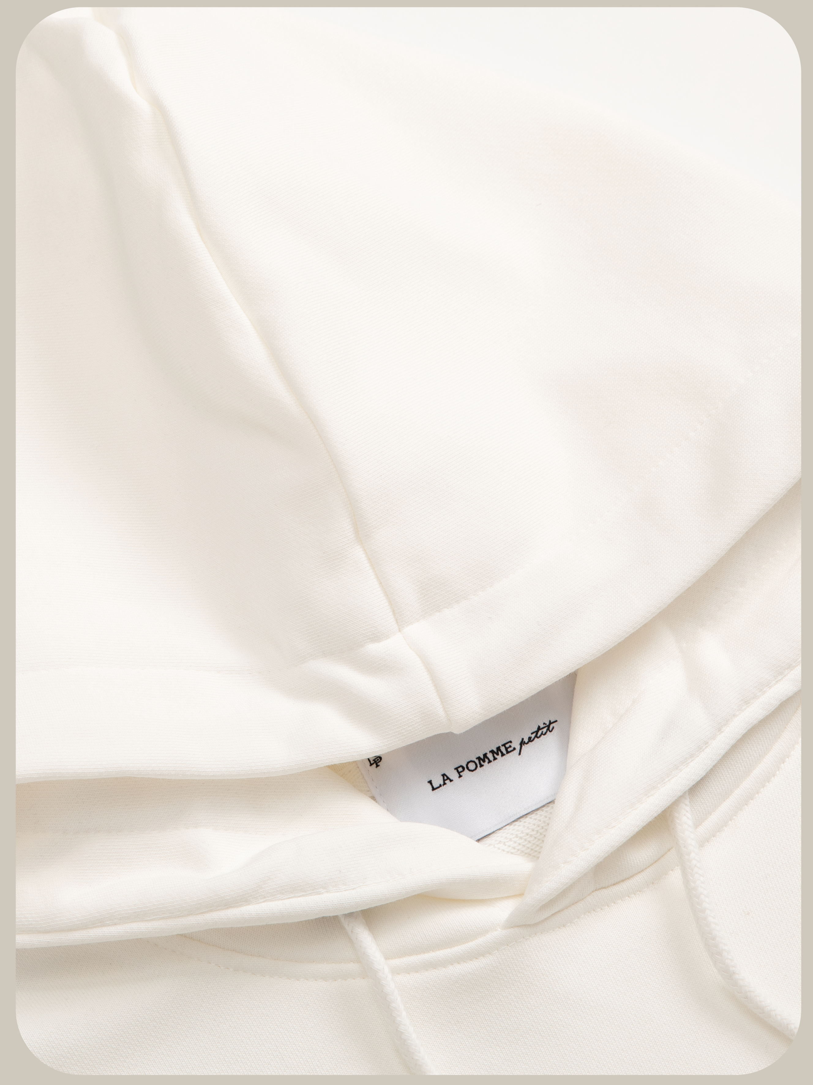 LA POMME petit Bonjour petite Hoodie