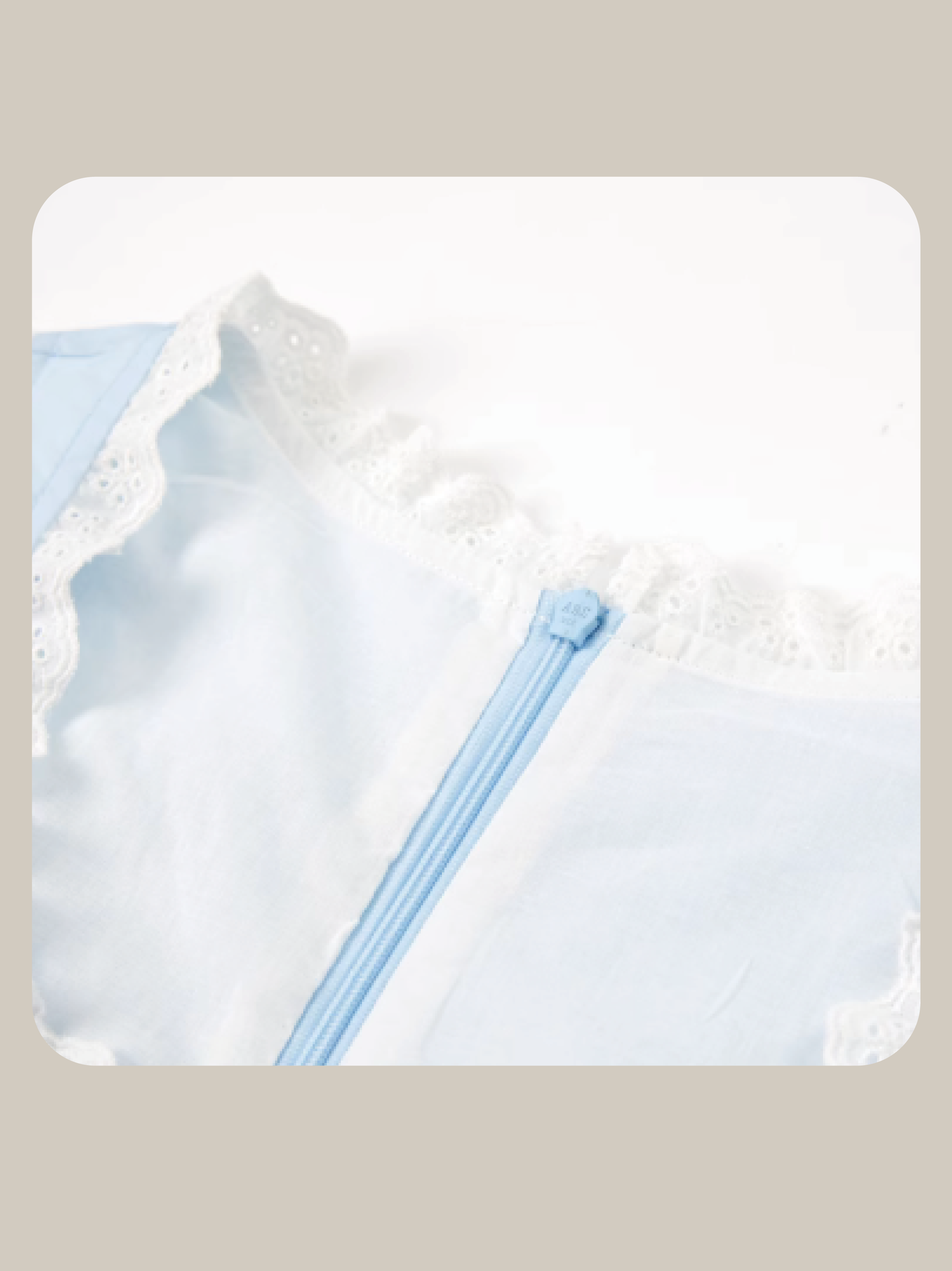 U-neck Lace Frill Dress/Uネックレースフリルドレス