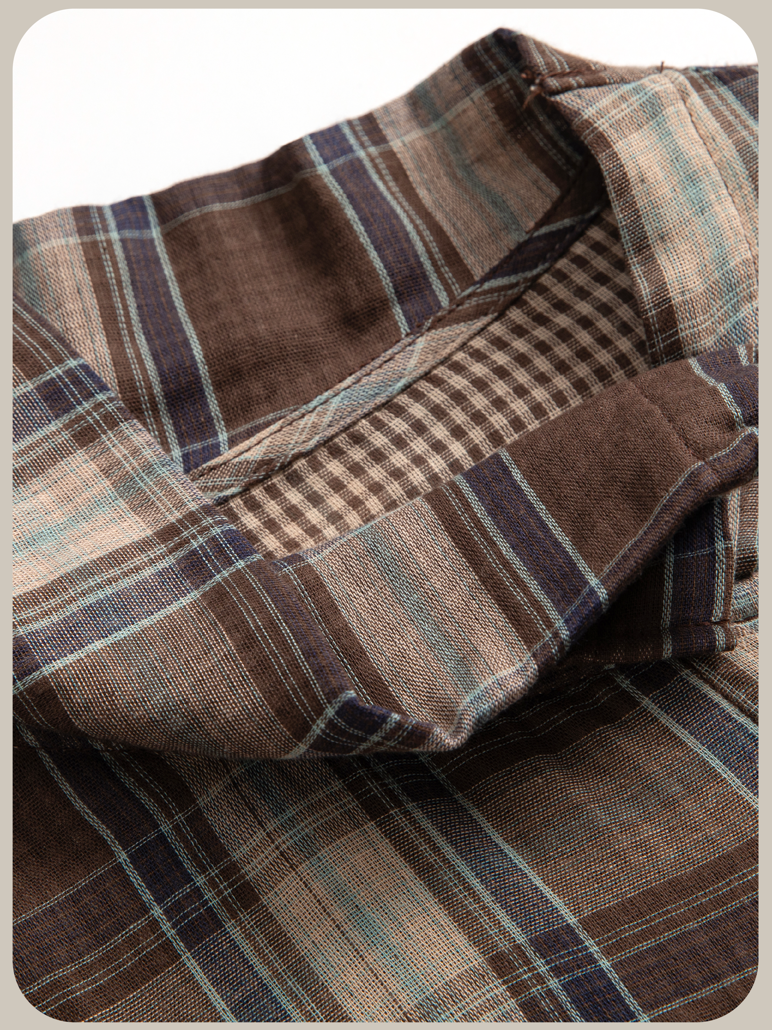 Asymmetry Check Shirt/アシンメトリーチェックシャツ