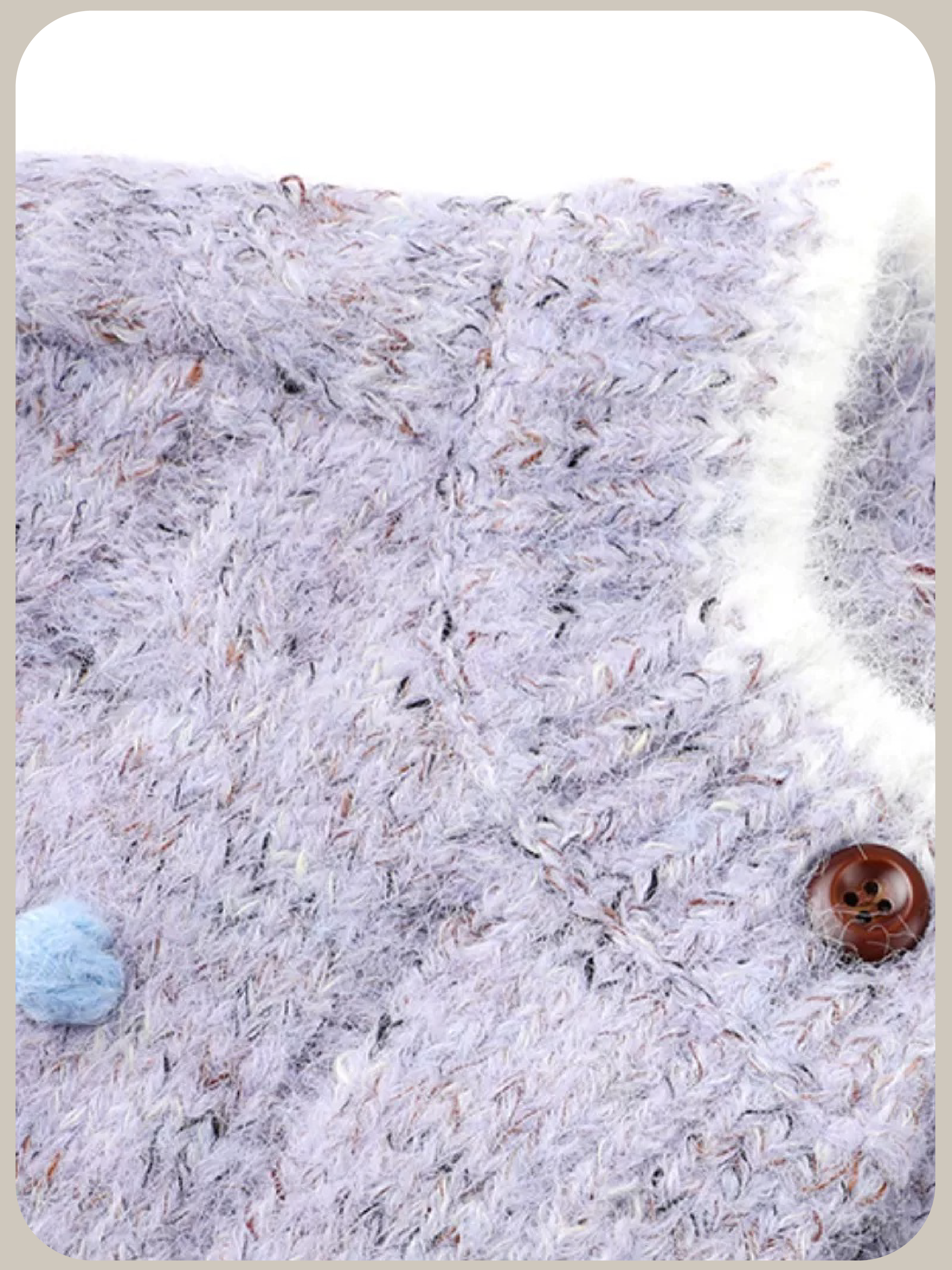 Romantic Garden Purple Cardigan/ロマンティックガーデンパープルカーディガン