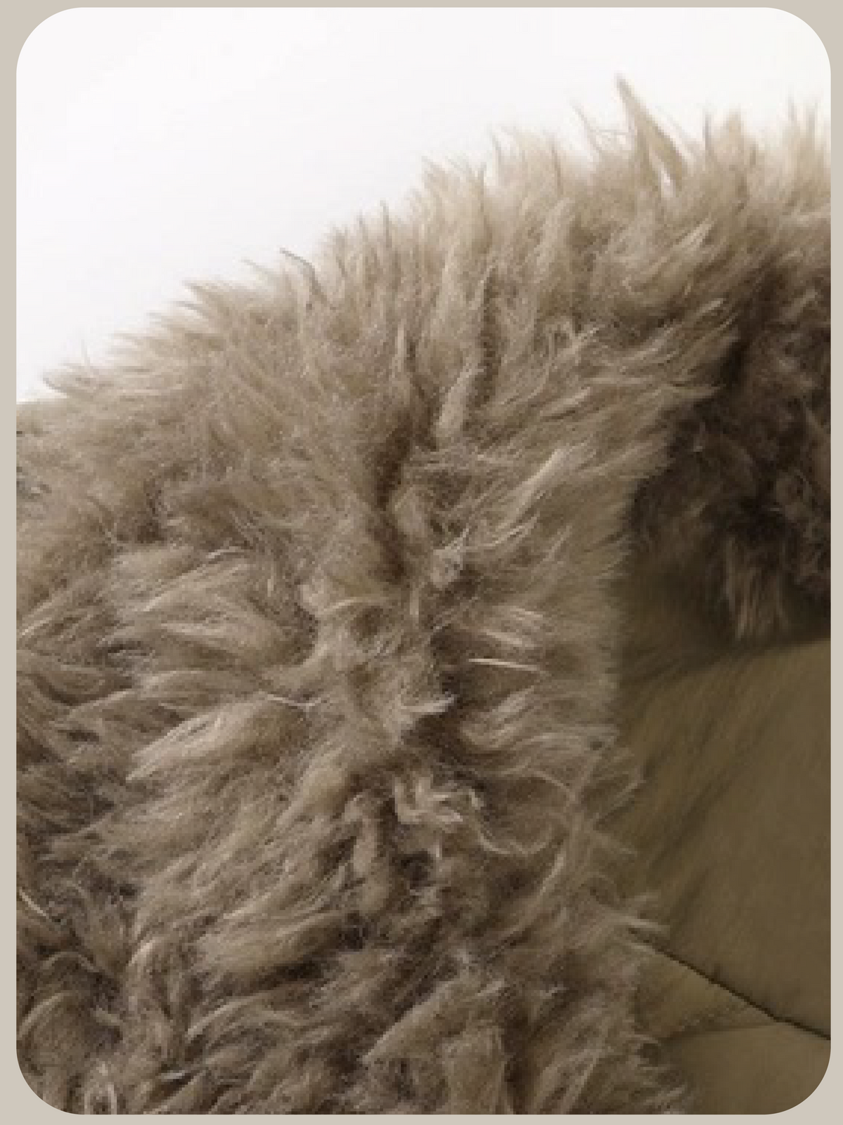 Faux Shearling Collar Toggle Button Down Jacket/フェイクシアリング襟トグルボタンジャケット