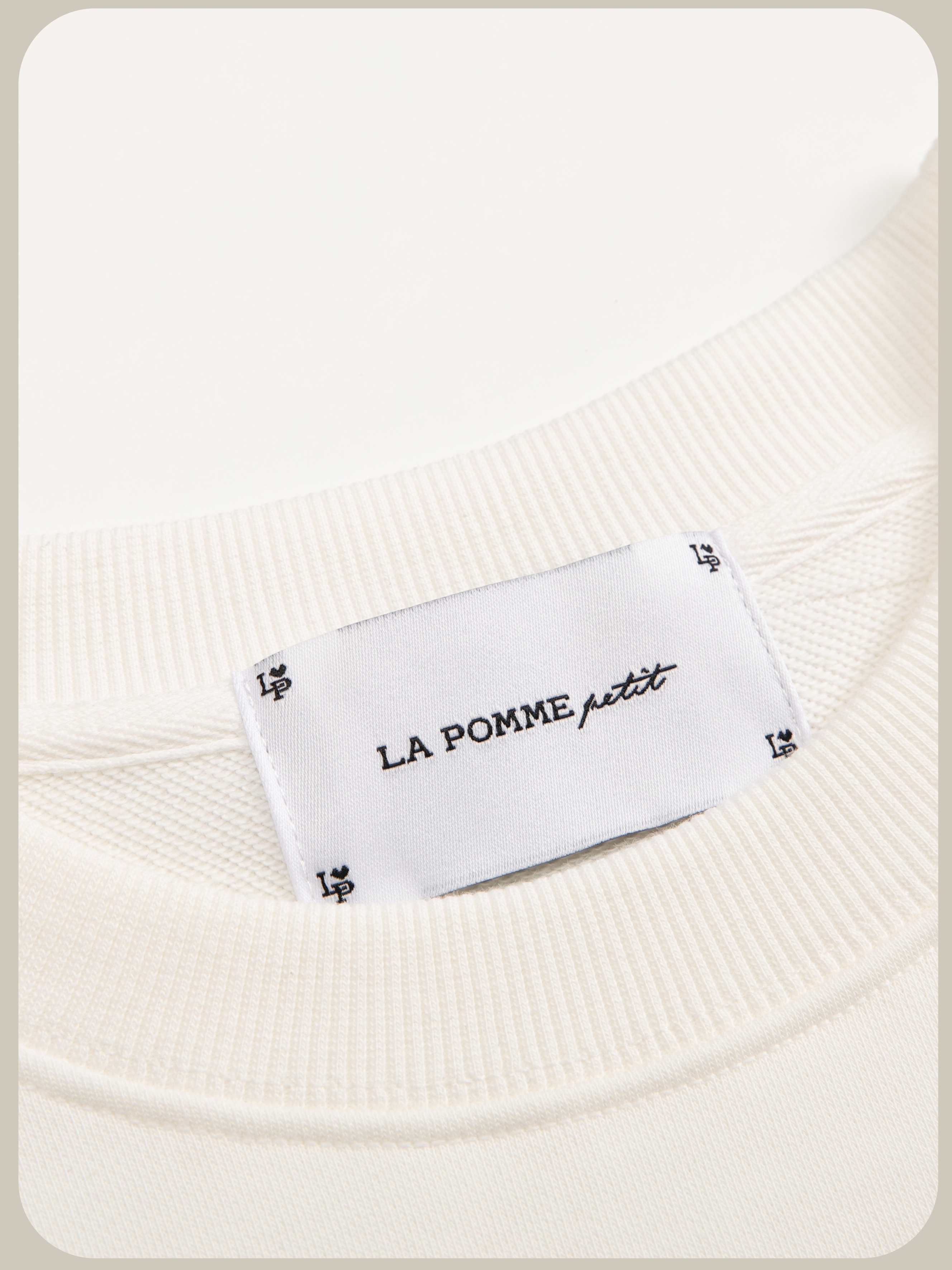 LA POMME petit Ribbon Attack Jacket Sweat