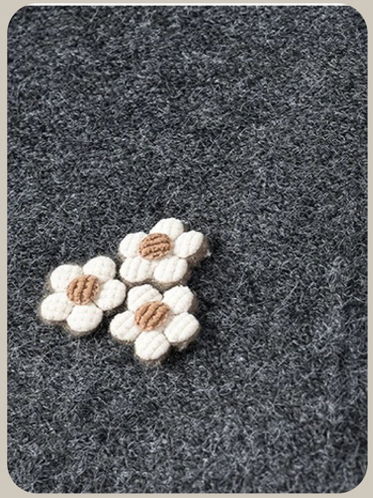 Delicate Trim Soft Floral Knit Vest/トリム付きソフトフローラルニットベスト
