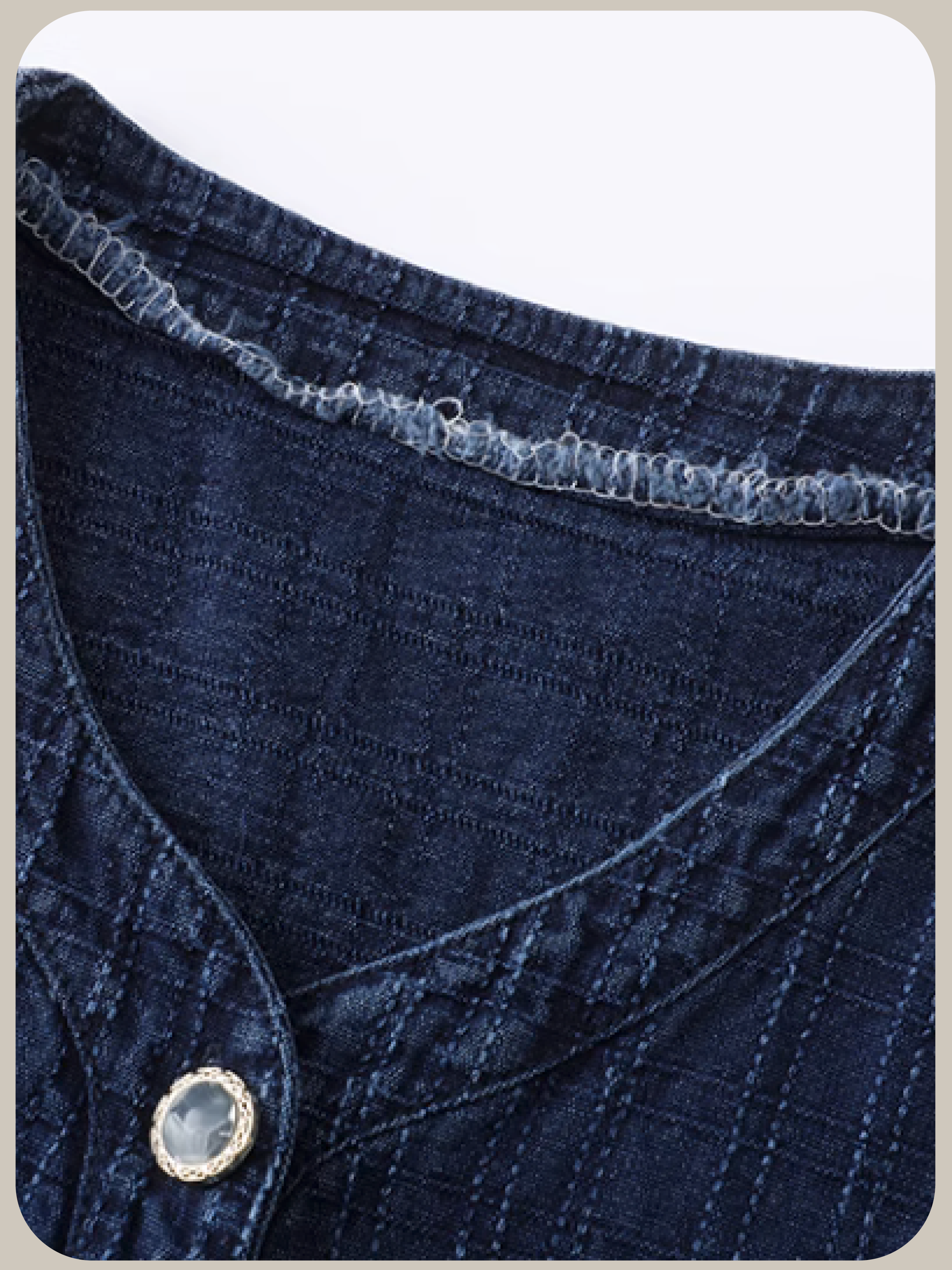 Heart Pocket Denim Pants Set Up/ハートポケットデニムセットアップ