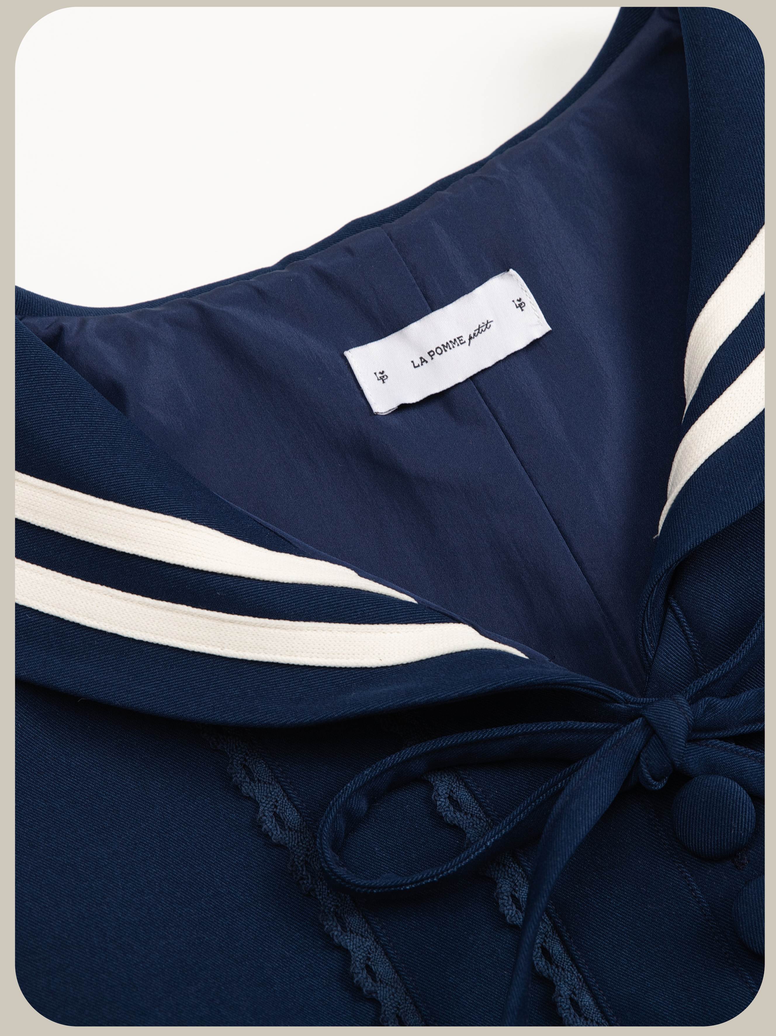 予約商品・Sailor Collar Waisted One Piece/セーラーカラーウエストワンピース