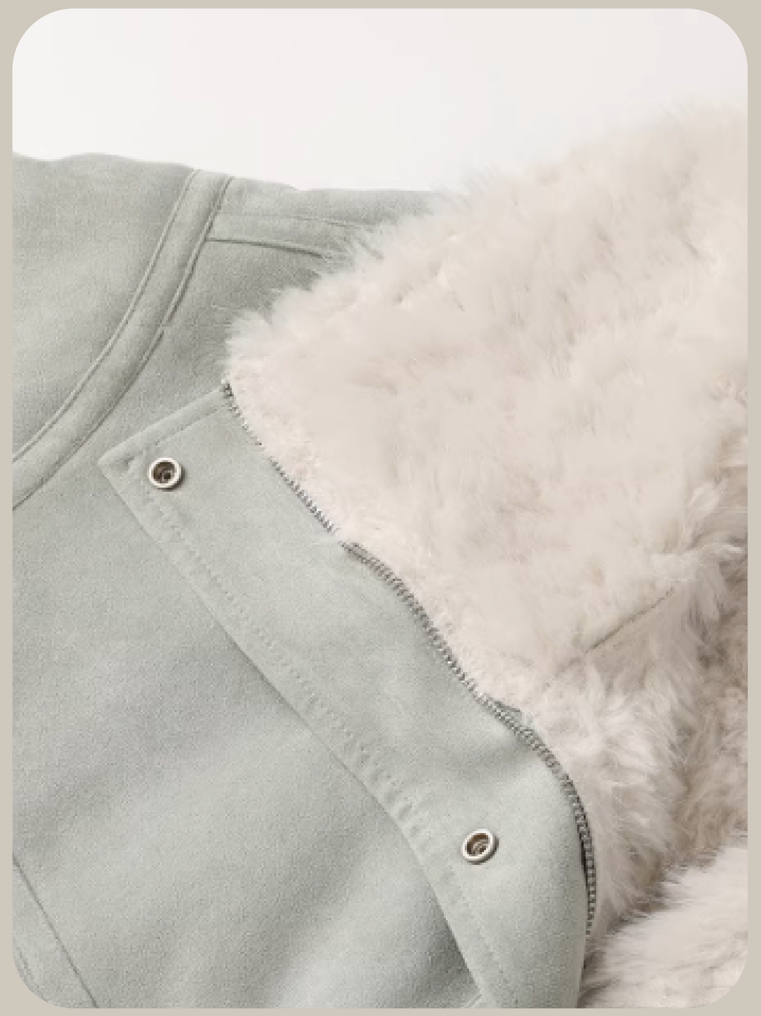 Cozy Faux Fur Jacket/フェイクファージャケット