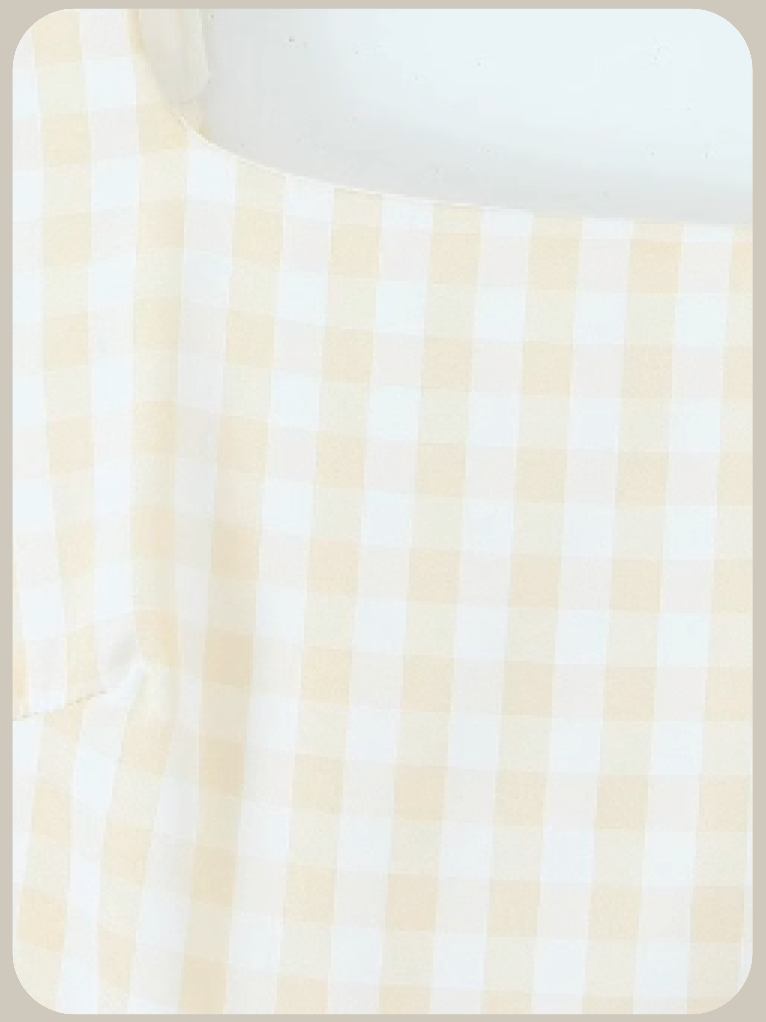 French Plaid Voluminous Dress/フレンチチェックボリュームドレス