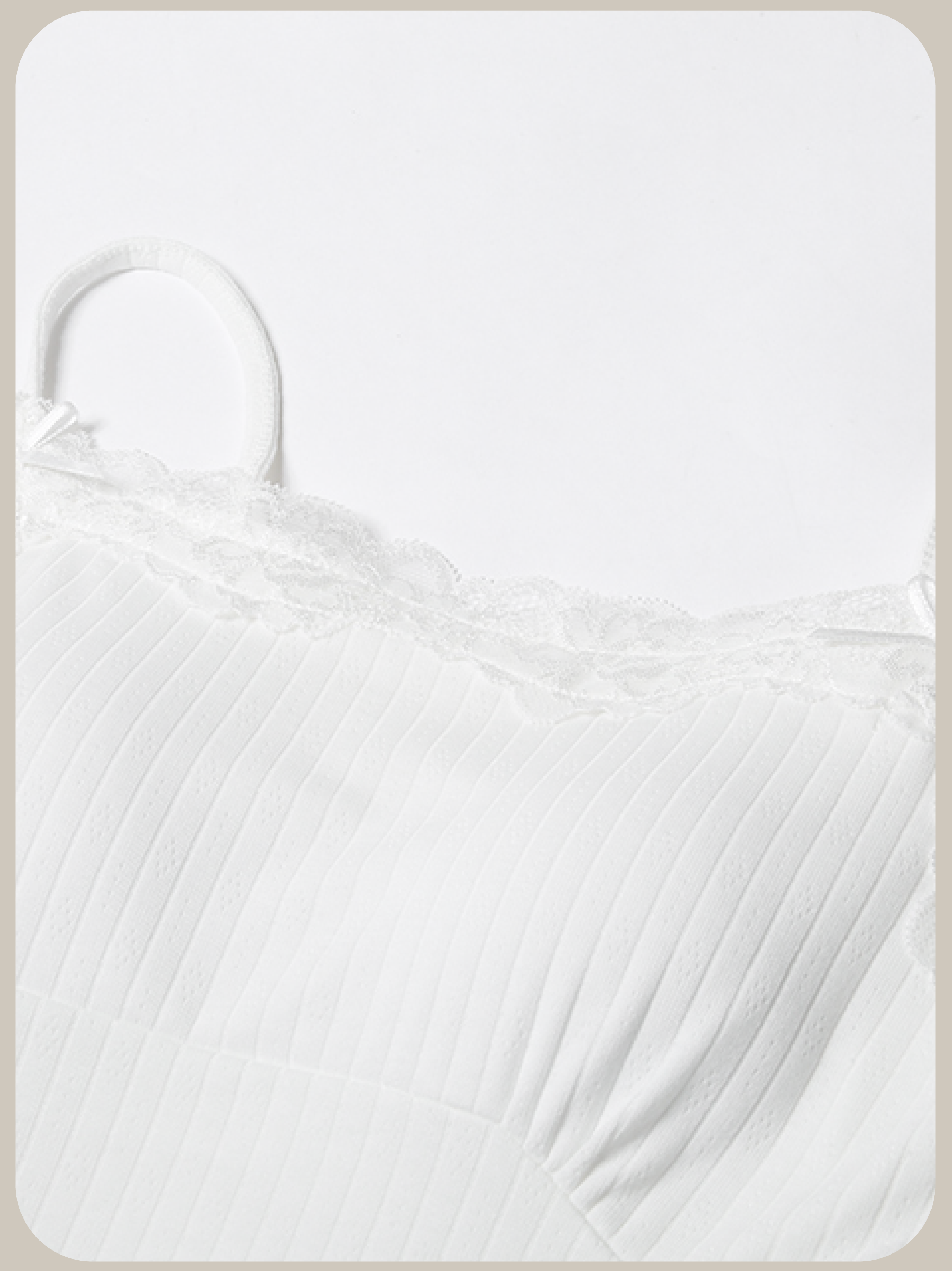 Basic Lace Deco Cami ベーシックレースデコキャミソール