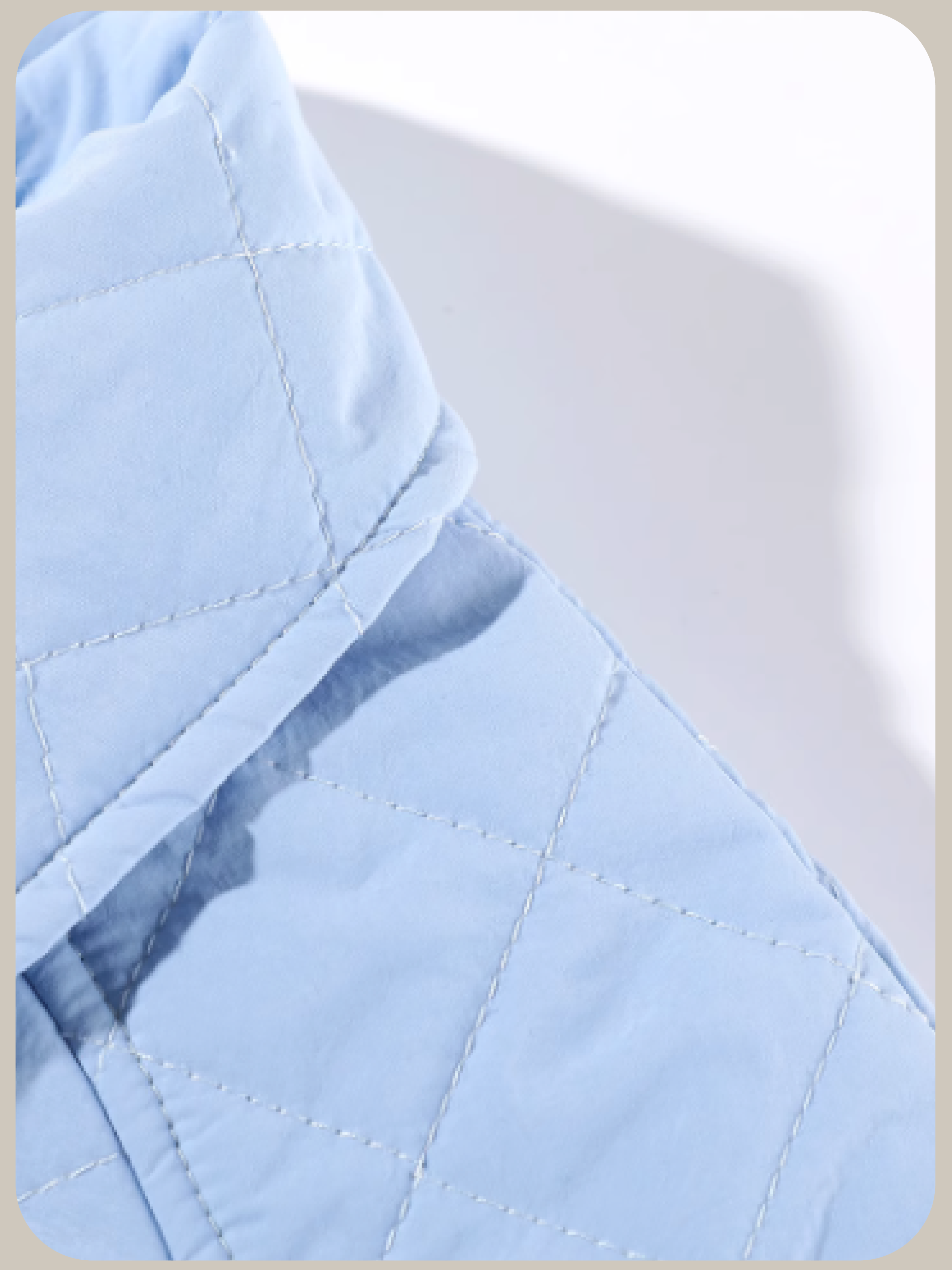 Sheer Quilted Down Jacket/シアーキルティング中綿ジャケット