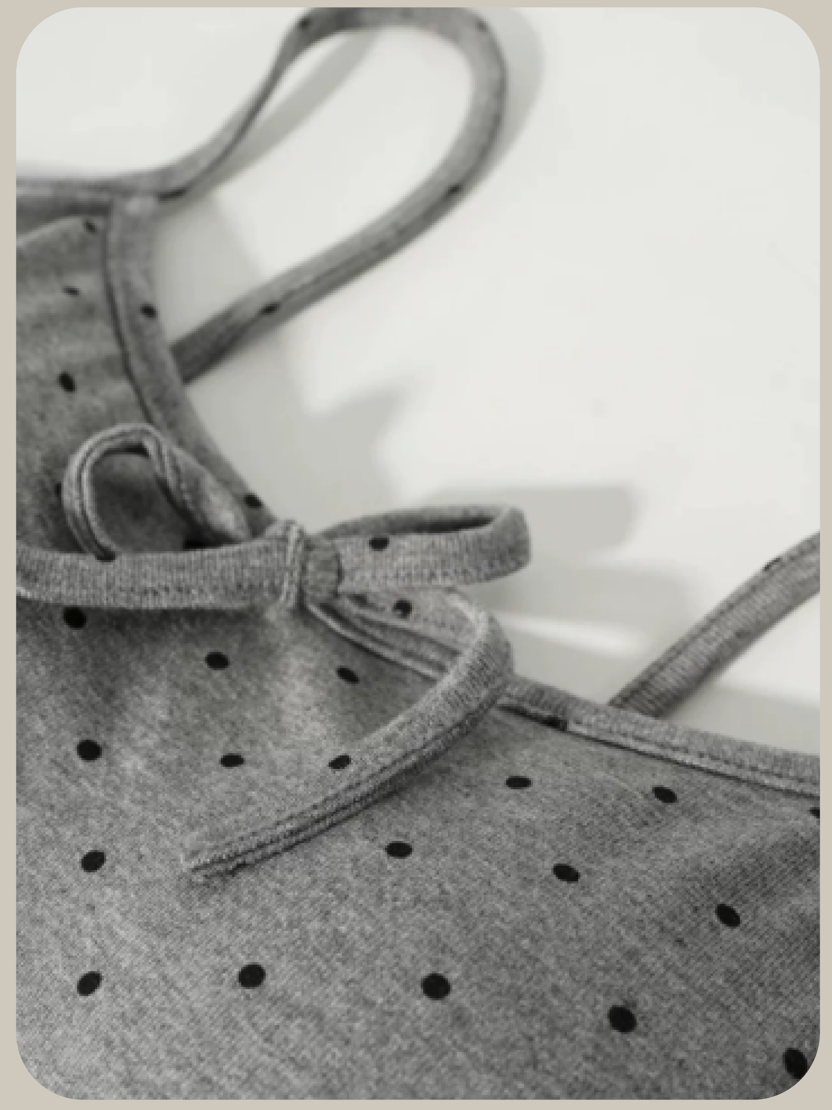 Dots Padded Frill Cami/ドット柄パッド入りフリルキャミソール