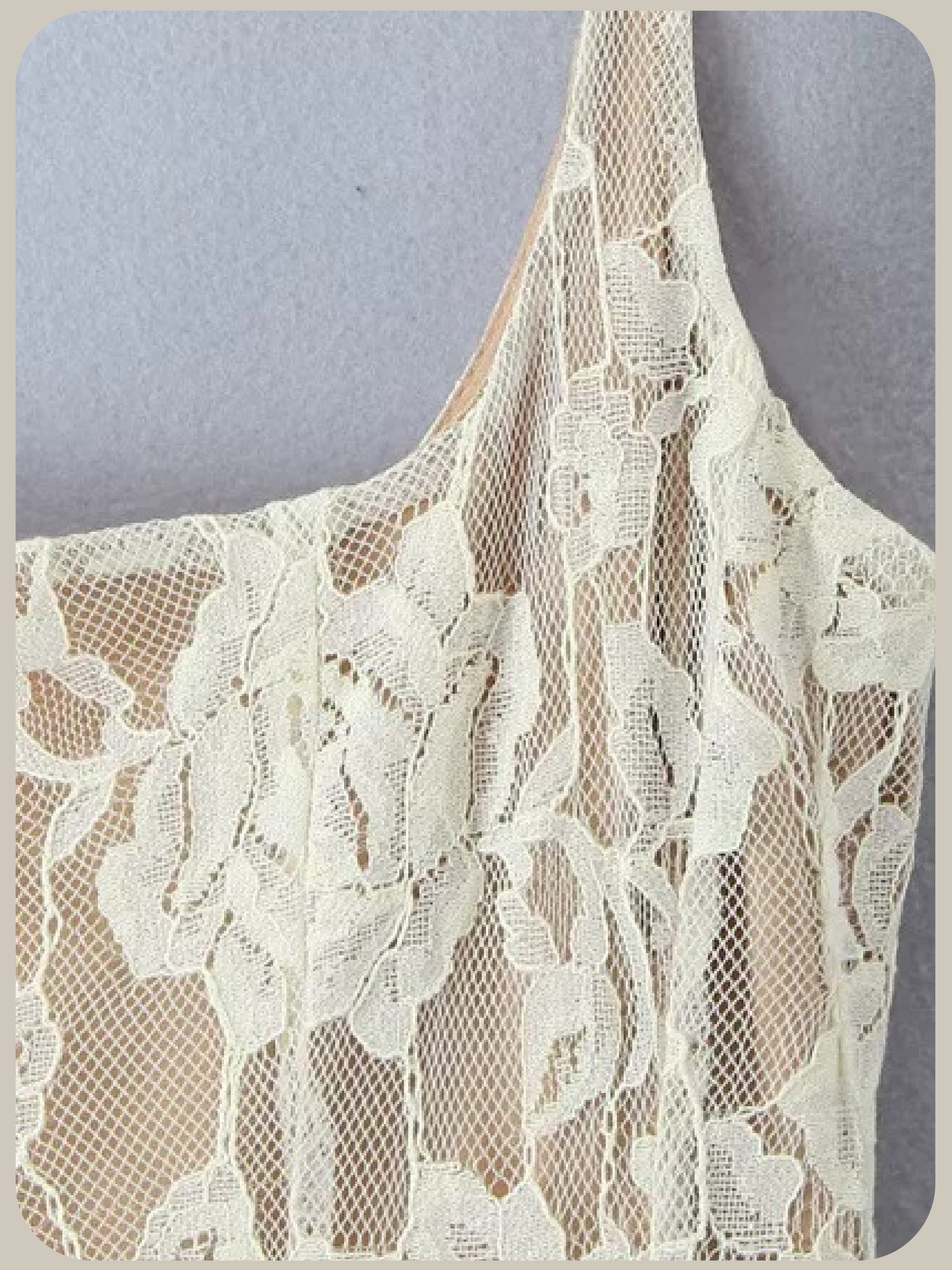 Texture Lace Waisted Cami Dress/テクスチャーレースウエストキャミドレス