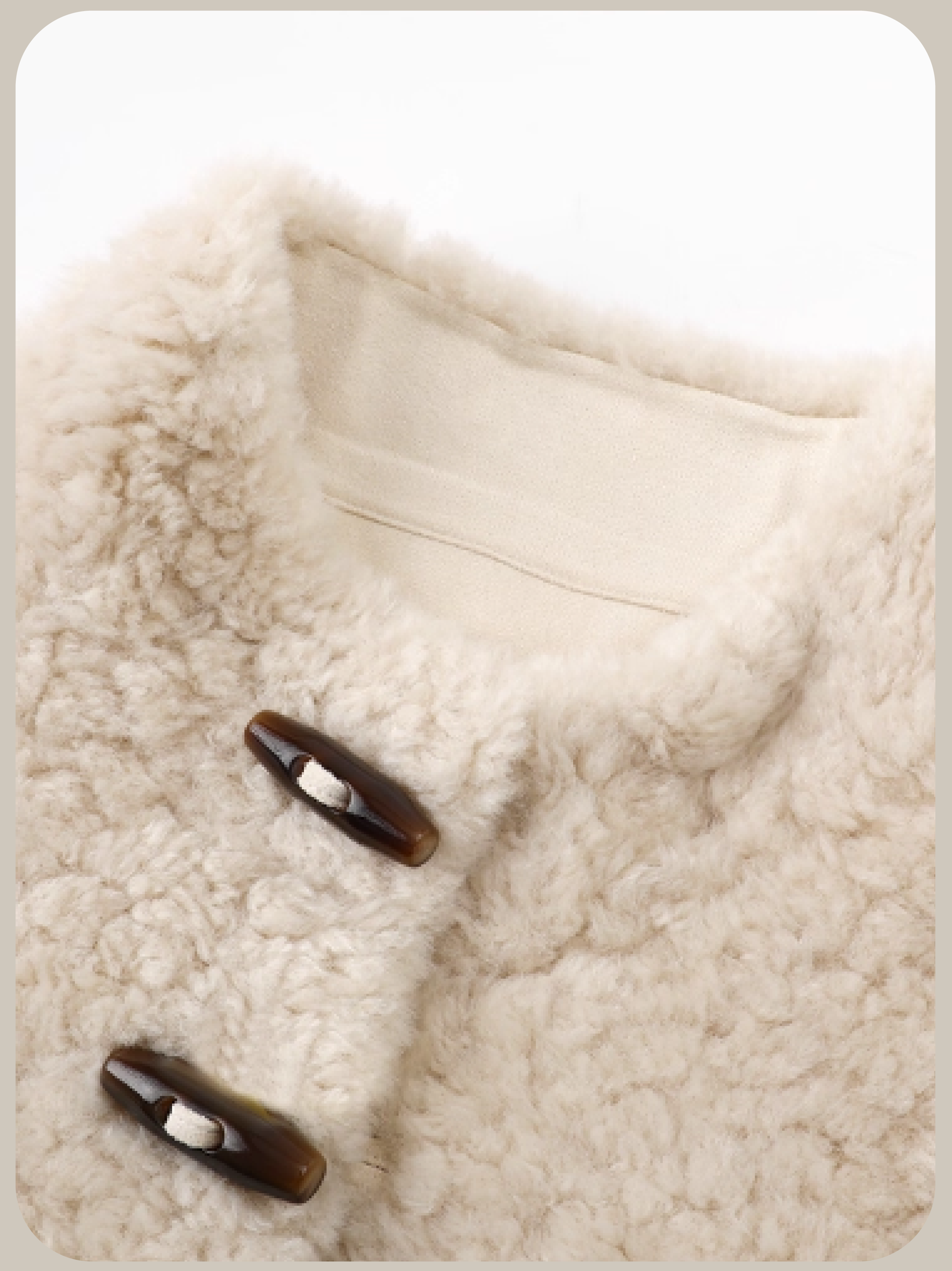 Mid-length Fluffy Fur Coat/ふわふわミドル丈ファーコート