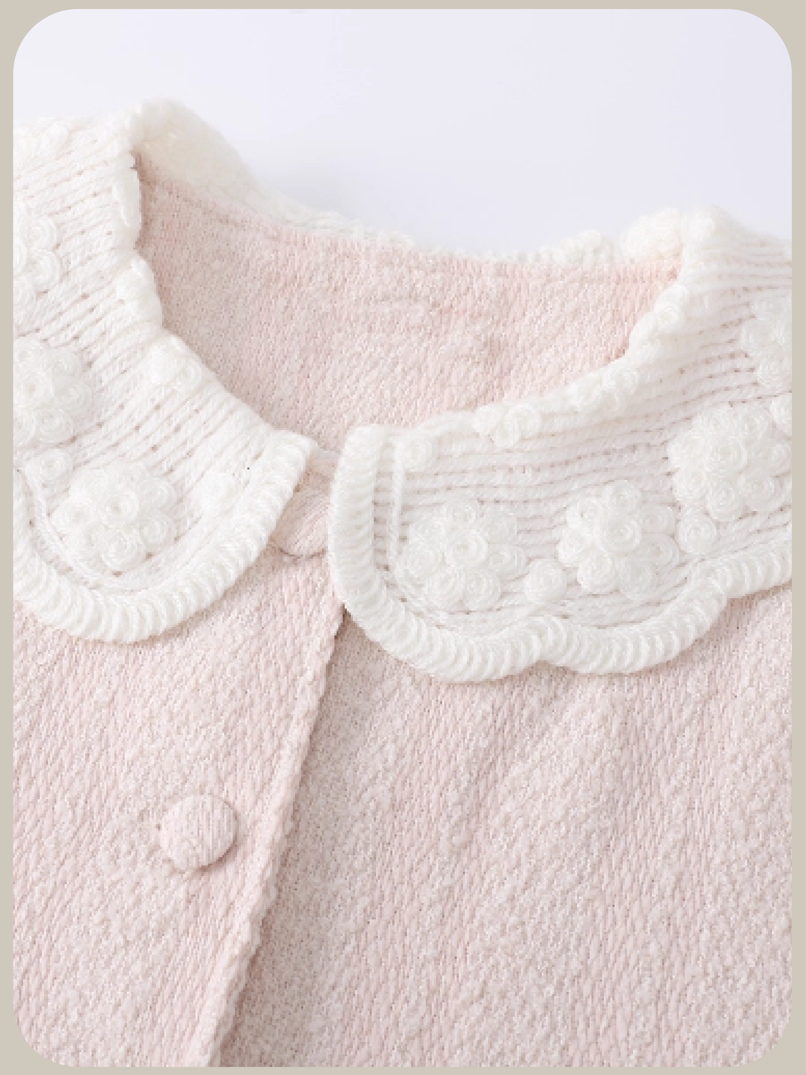 Pink Motif Fluffy Jacket/ピンクモチーフふわふわジャケット