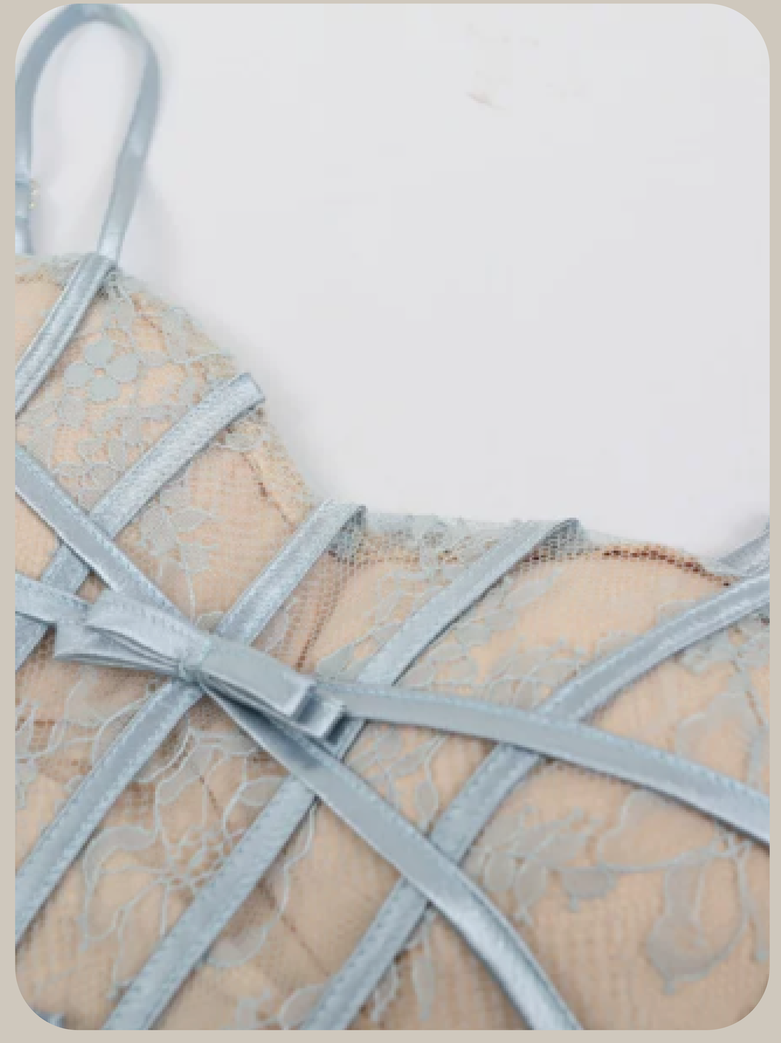 Ballet Ribbon Lace Flare Cami Dress/バレエリボン&レースフレアキャミワンピース
