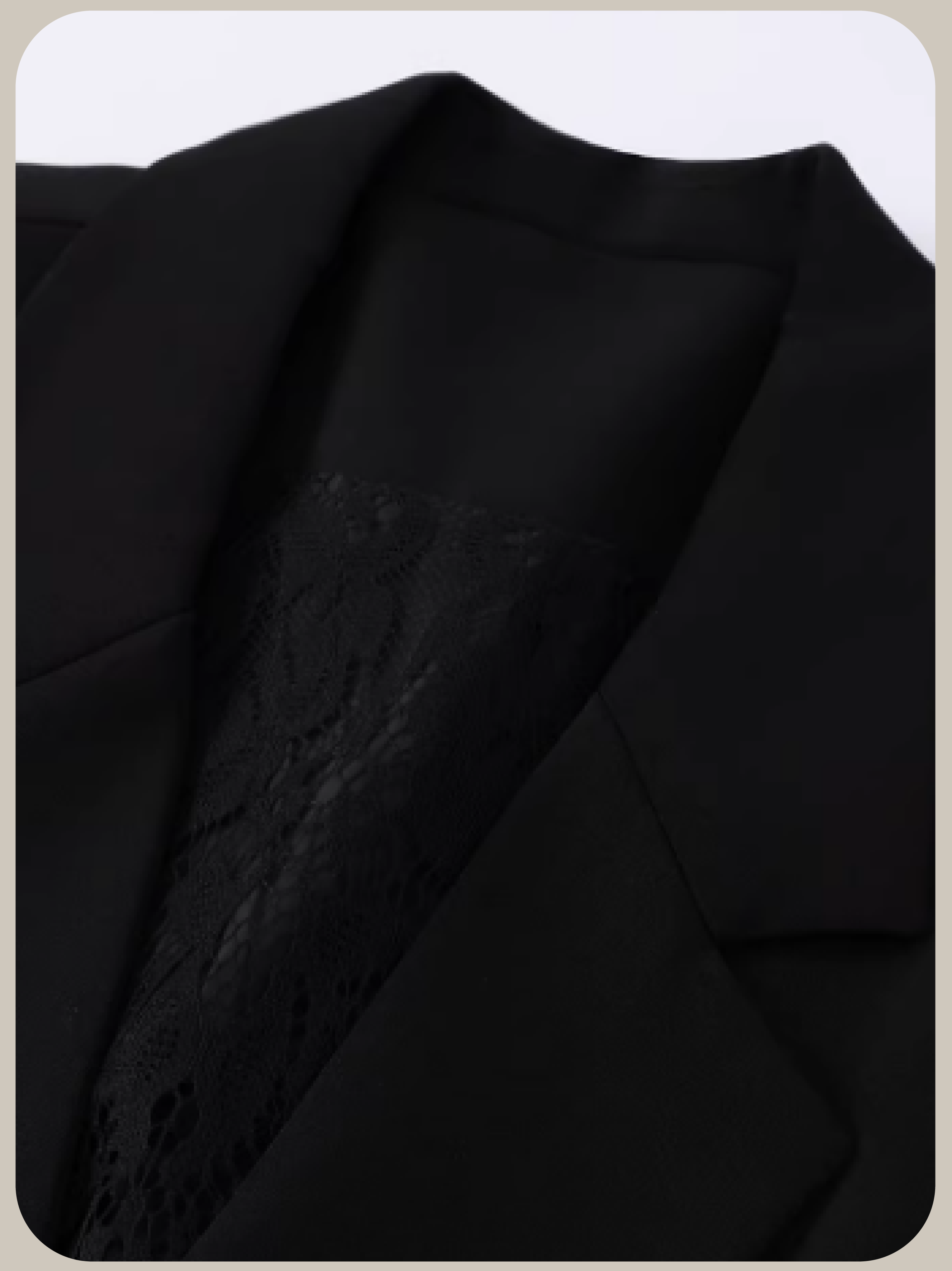 Back Lace Design Jacket/バックレースデザインジャケット