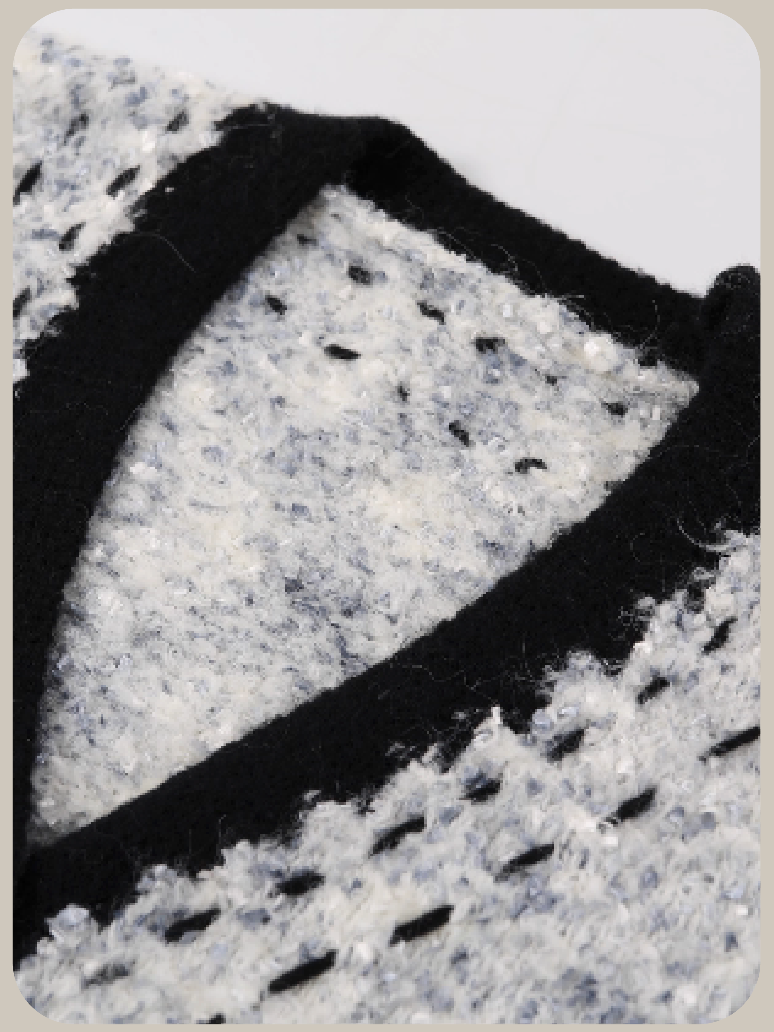 Fluffy Line Piping Cardigan/ふわふわラインパイピングカーディガン