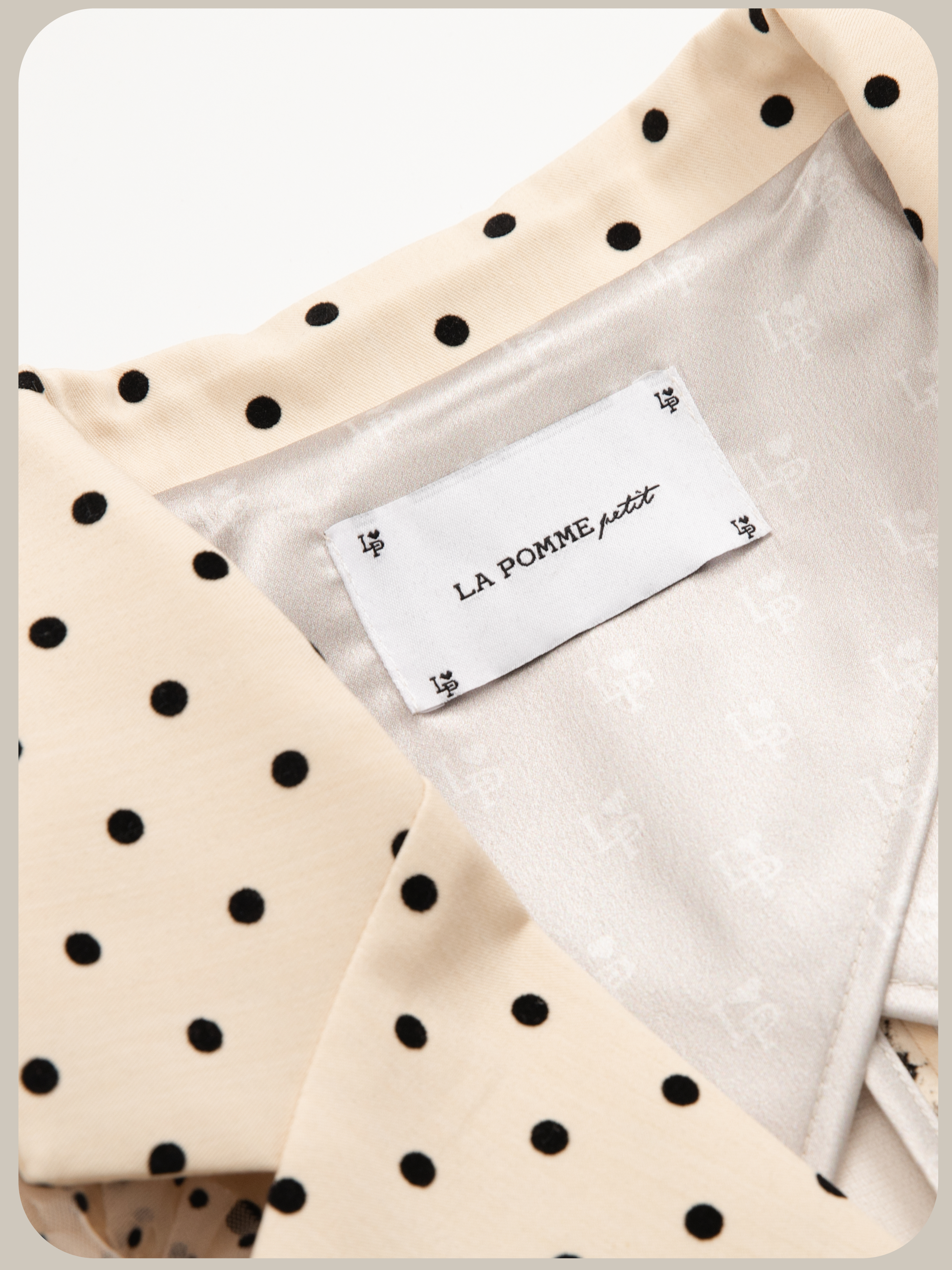 予約商品・Dots Shirring Mesh Deco Short Jacket/ドットシャーリングメッシュショートジャケット