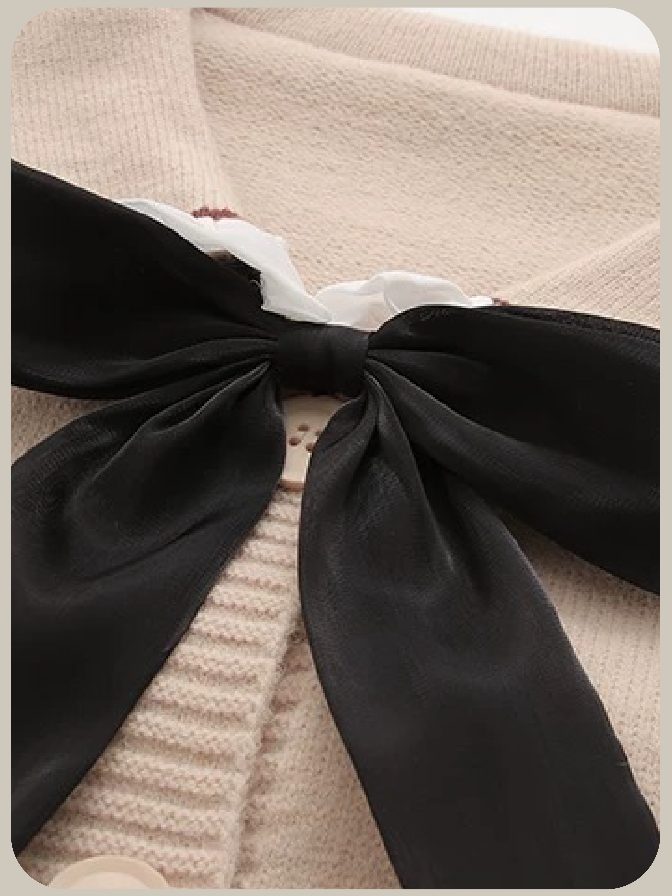 Navy Ribbon Cardigan/ネイビーリボンカーディガン