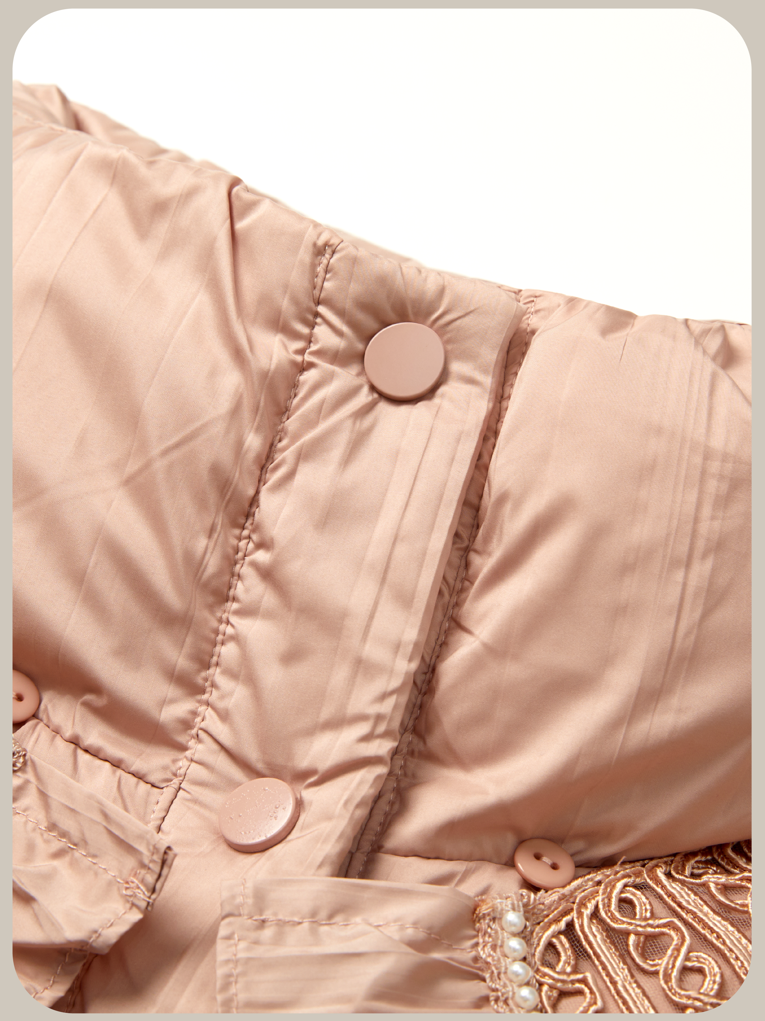 Big Frill Collar Puff Duck Down Coat.ビッグフリルカラーパフダックダウンコート