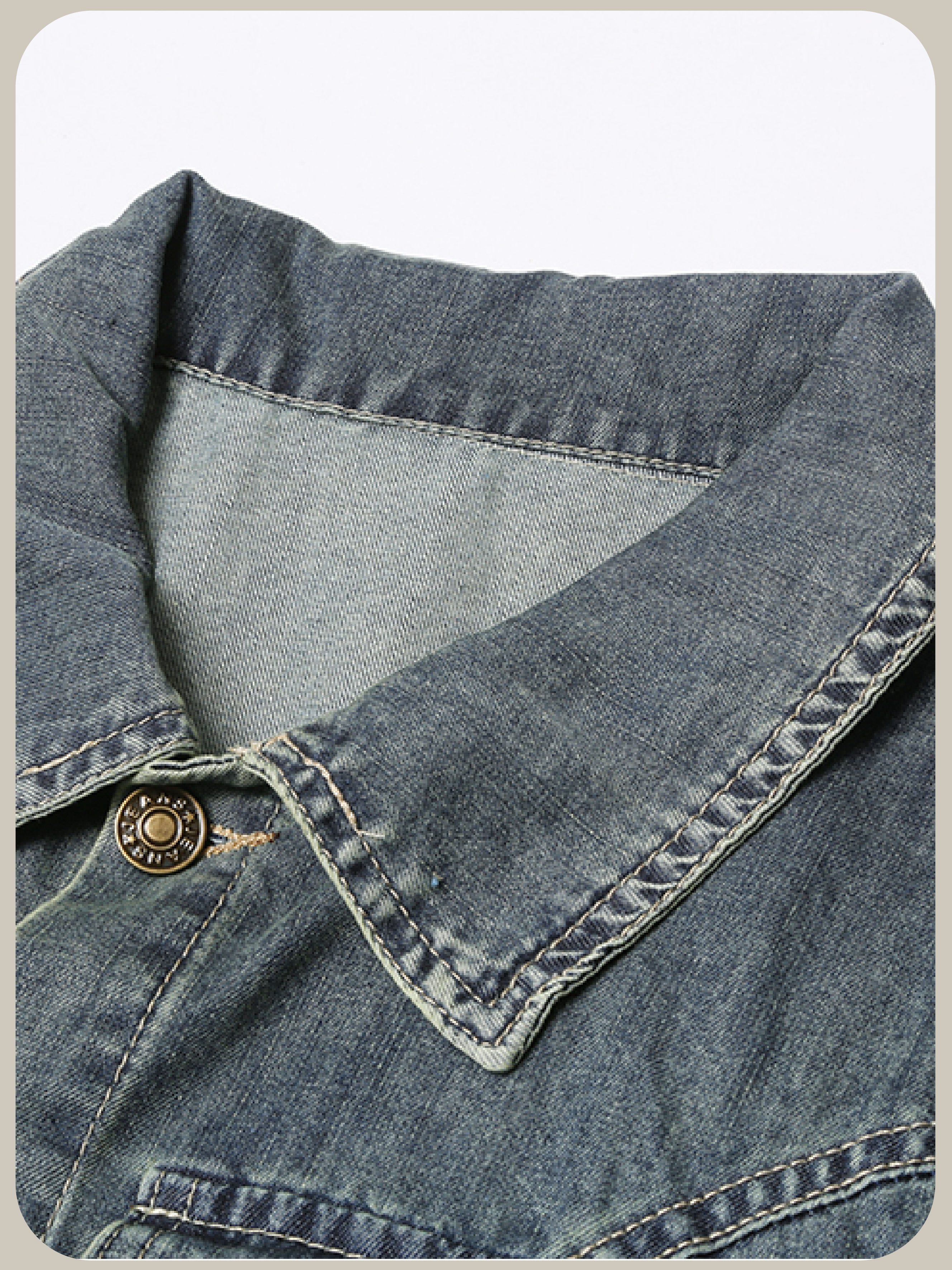 Puff Sleeve Denim One Piece/パフスリーブデニムワンピース