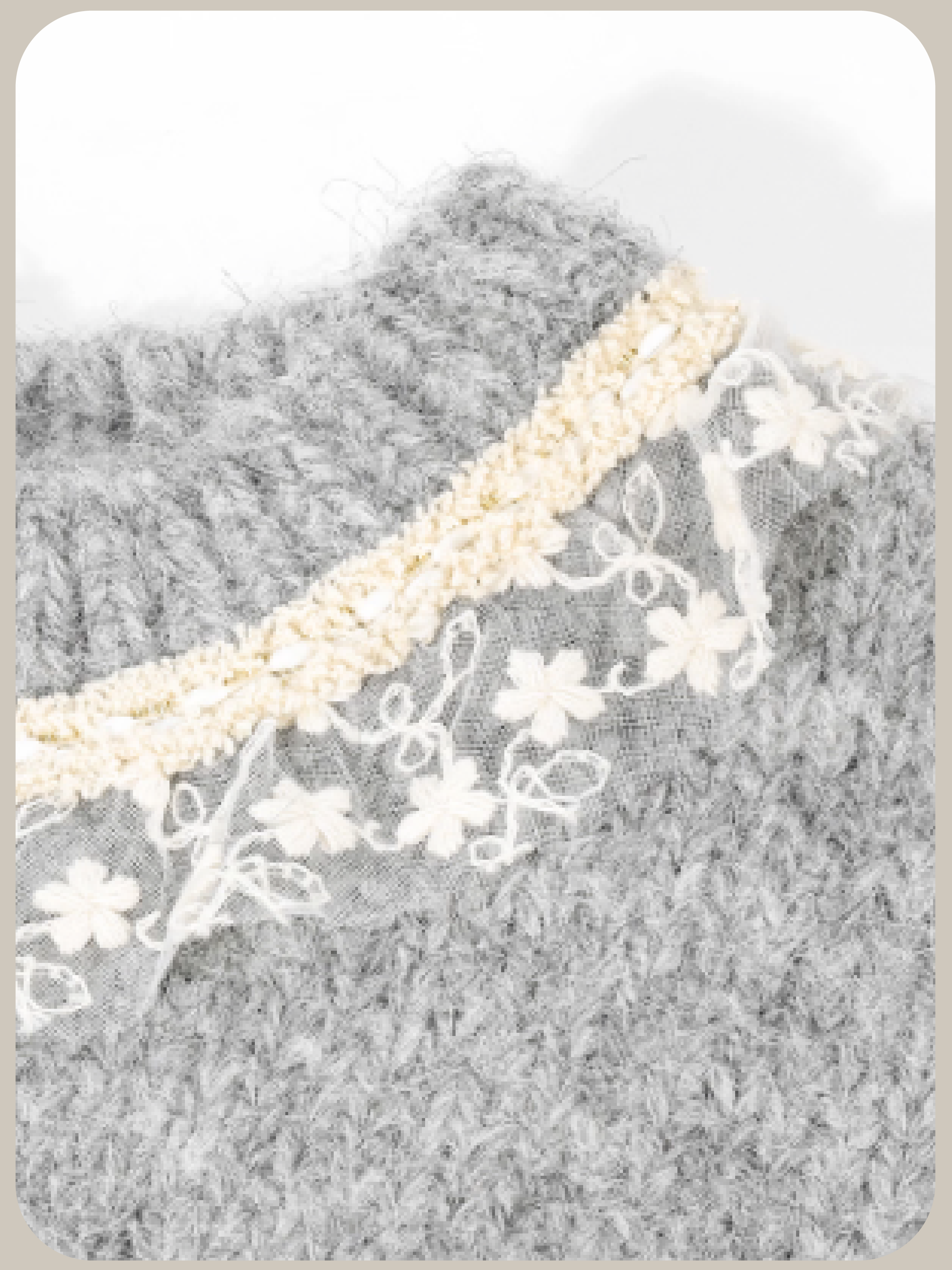 Sweet Lace Piping Ribbon Cardigan/スイートレースパイピングリボンカーディガン