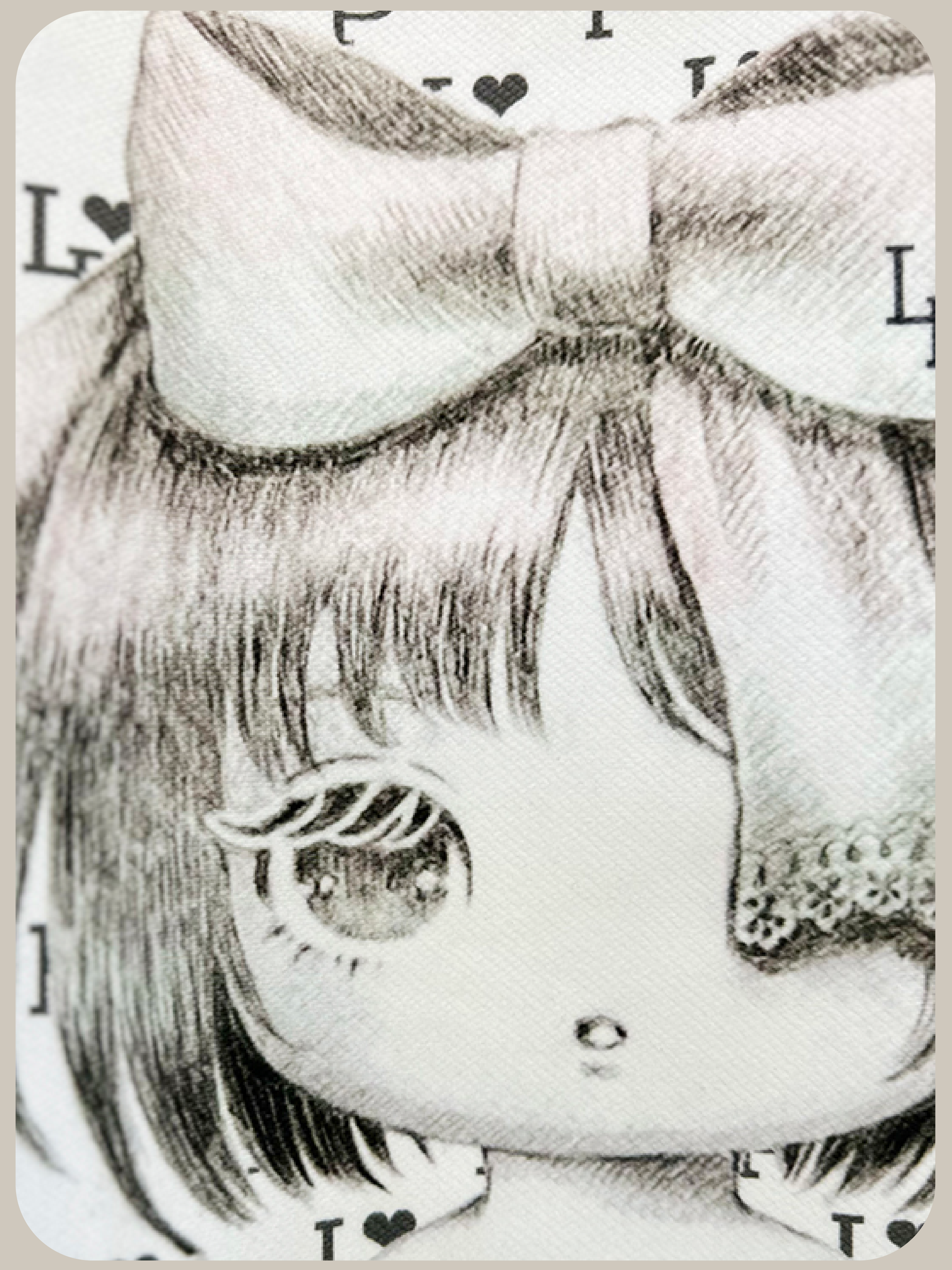 MURAKAMI MOE LA POMME petit Collaboration Girls Big Tote Bag