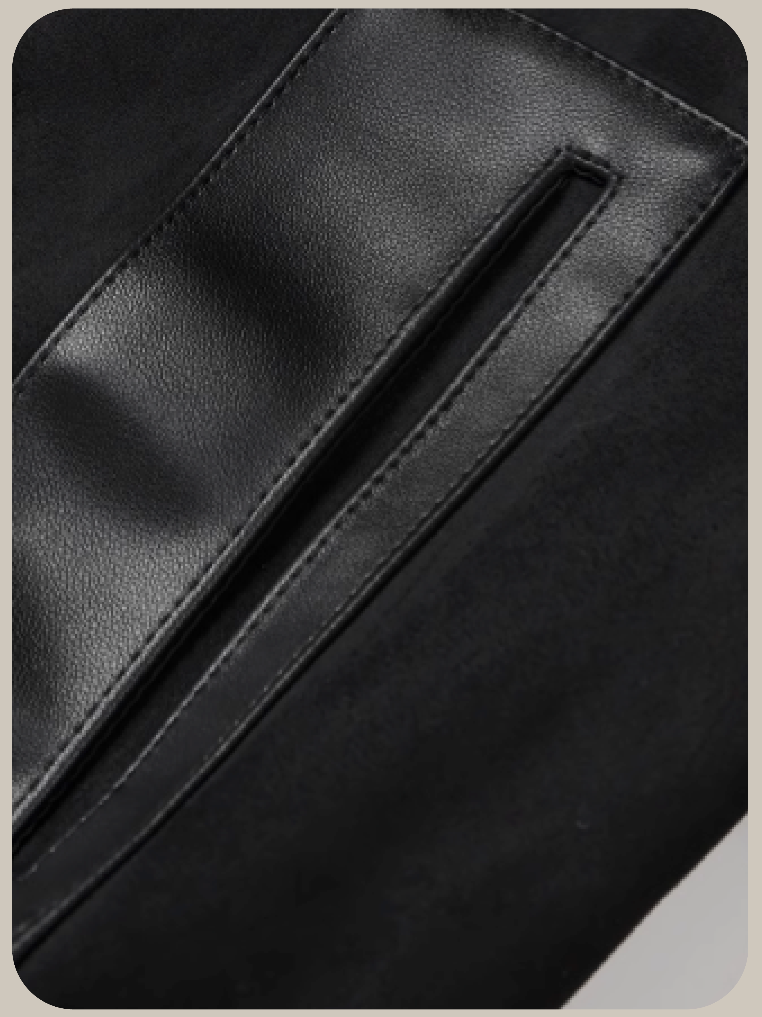 PU Stitching Duck Down Jacket PU/ステッチダックダウンジャケット