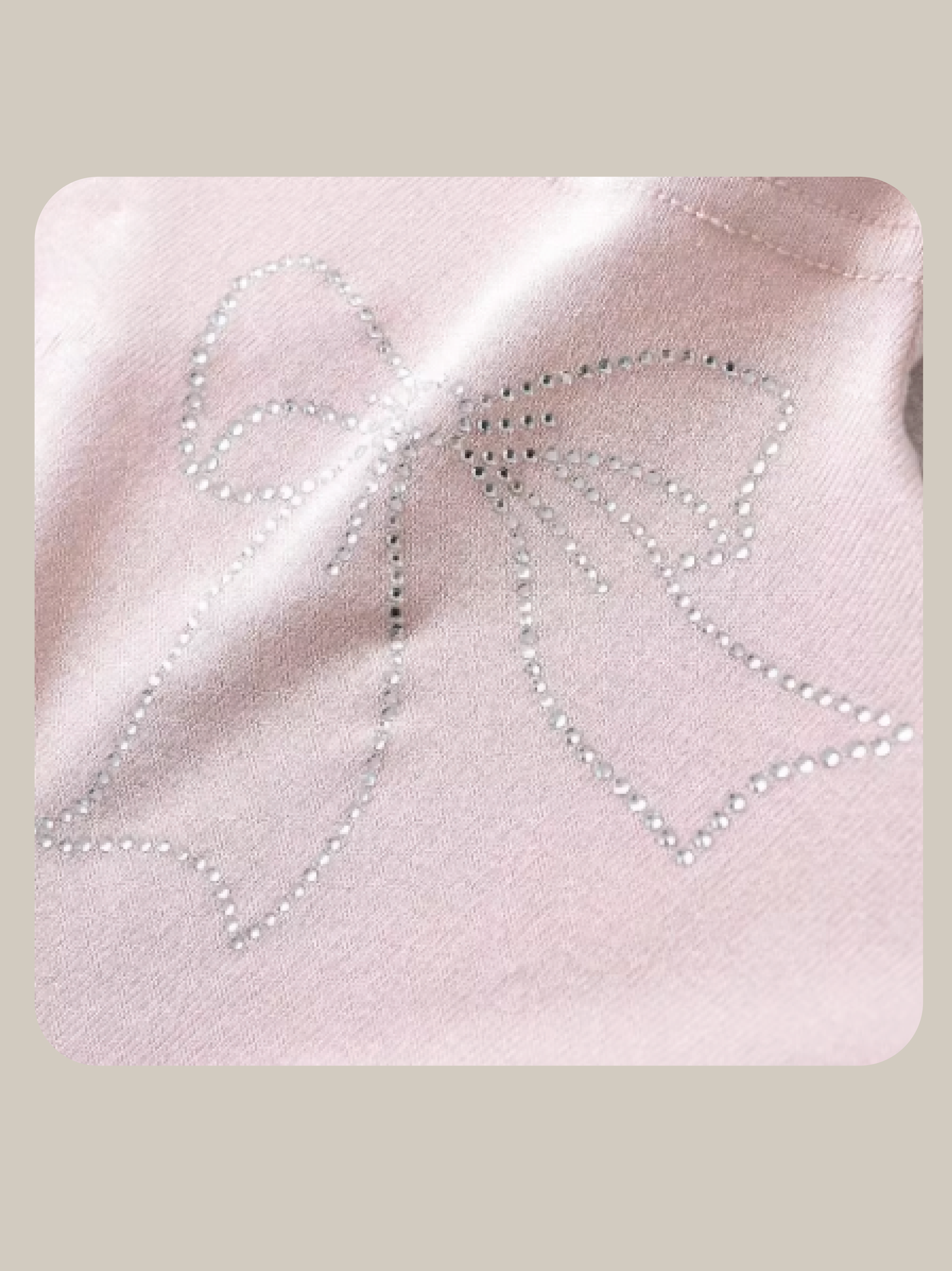 Half Collar Ribbon Beads Tops/ハーフカラーリボンビーズトップス