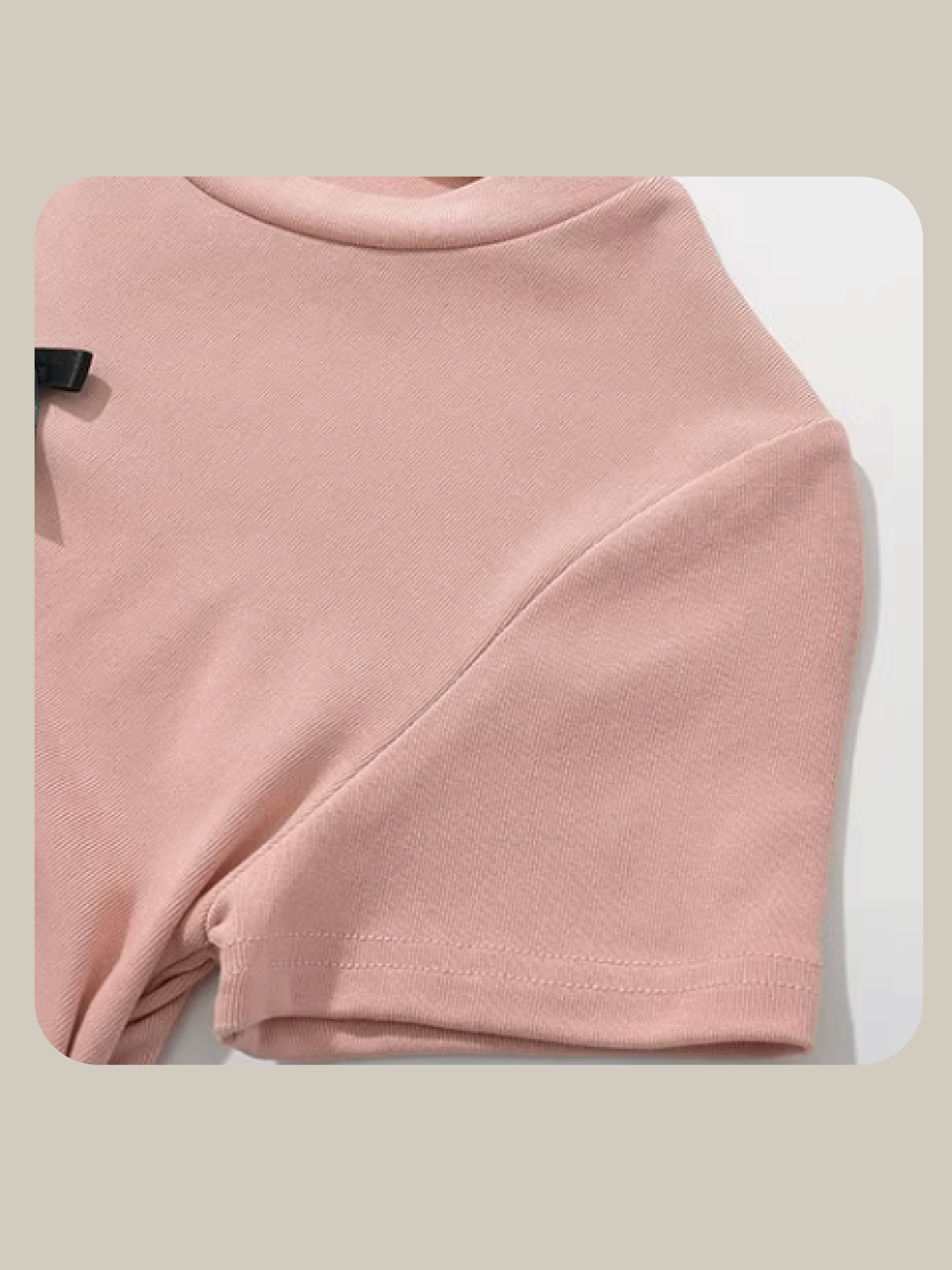 Front Gather Ribbon T/フロントギャザーリボンT