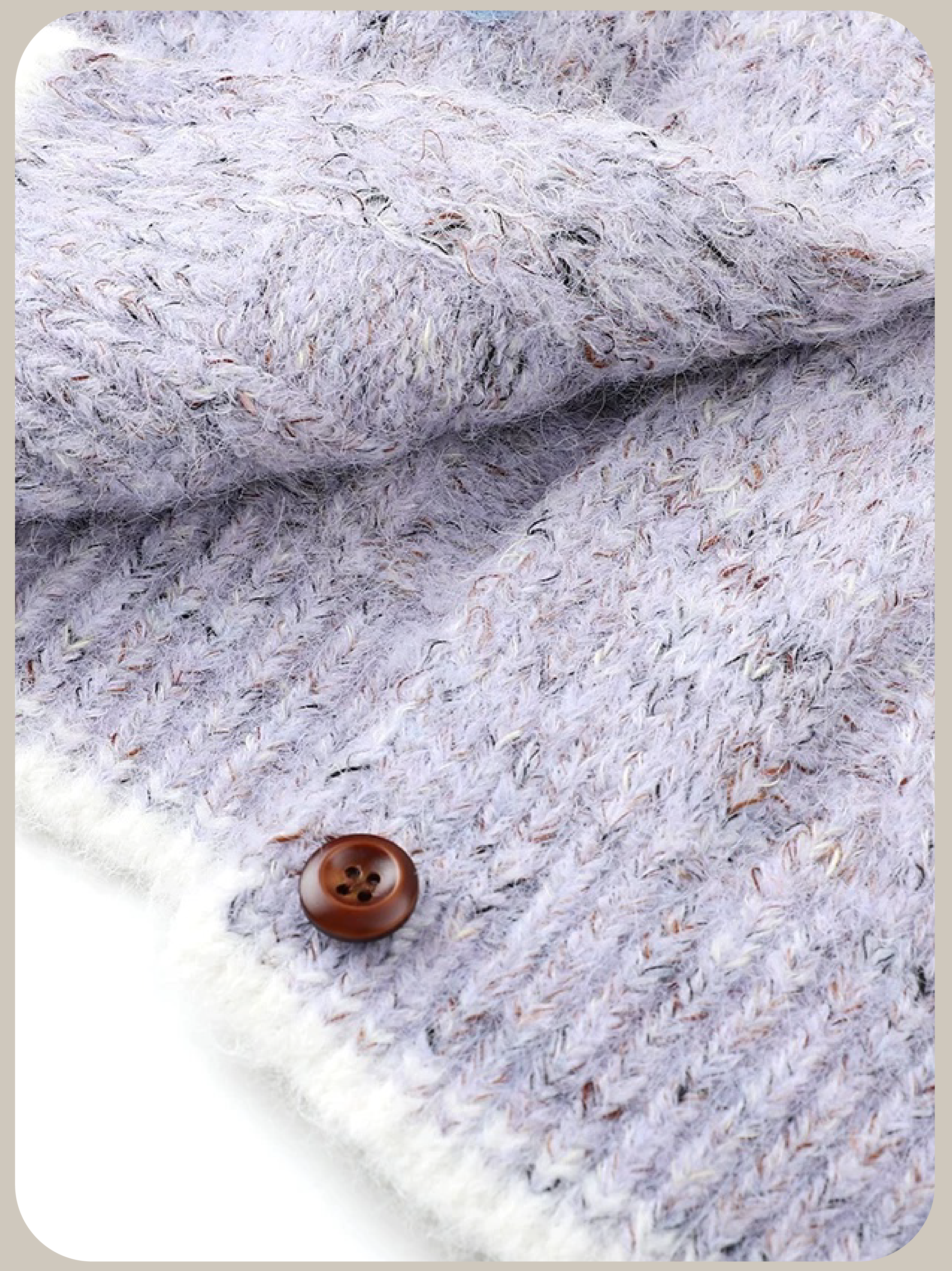 Romantic Garden Purple Cardigan/ロマンティックガーデンパープルカーディガン