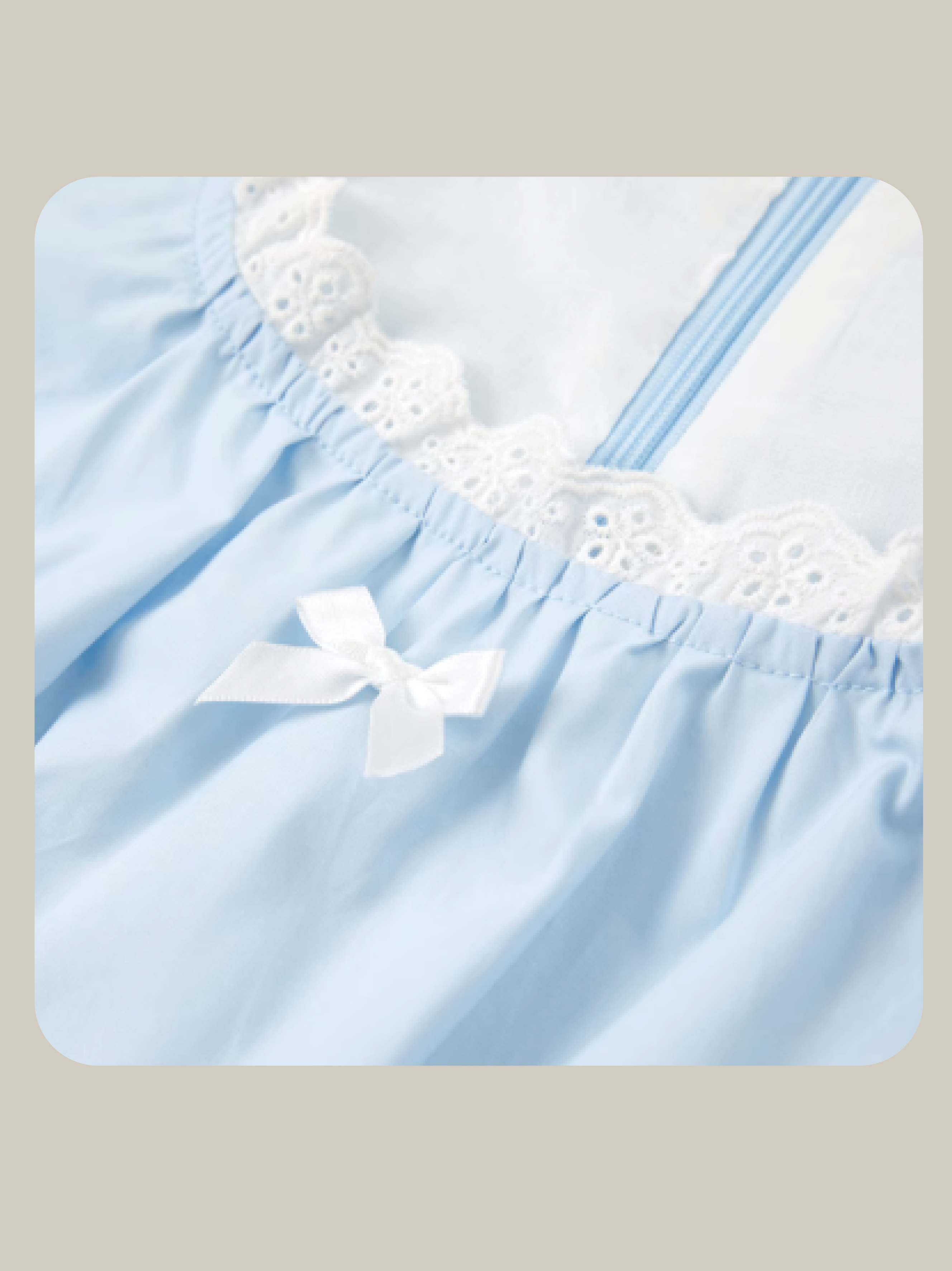 U-neck Lace Frill Dress/Uネックレースフリルドレス