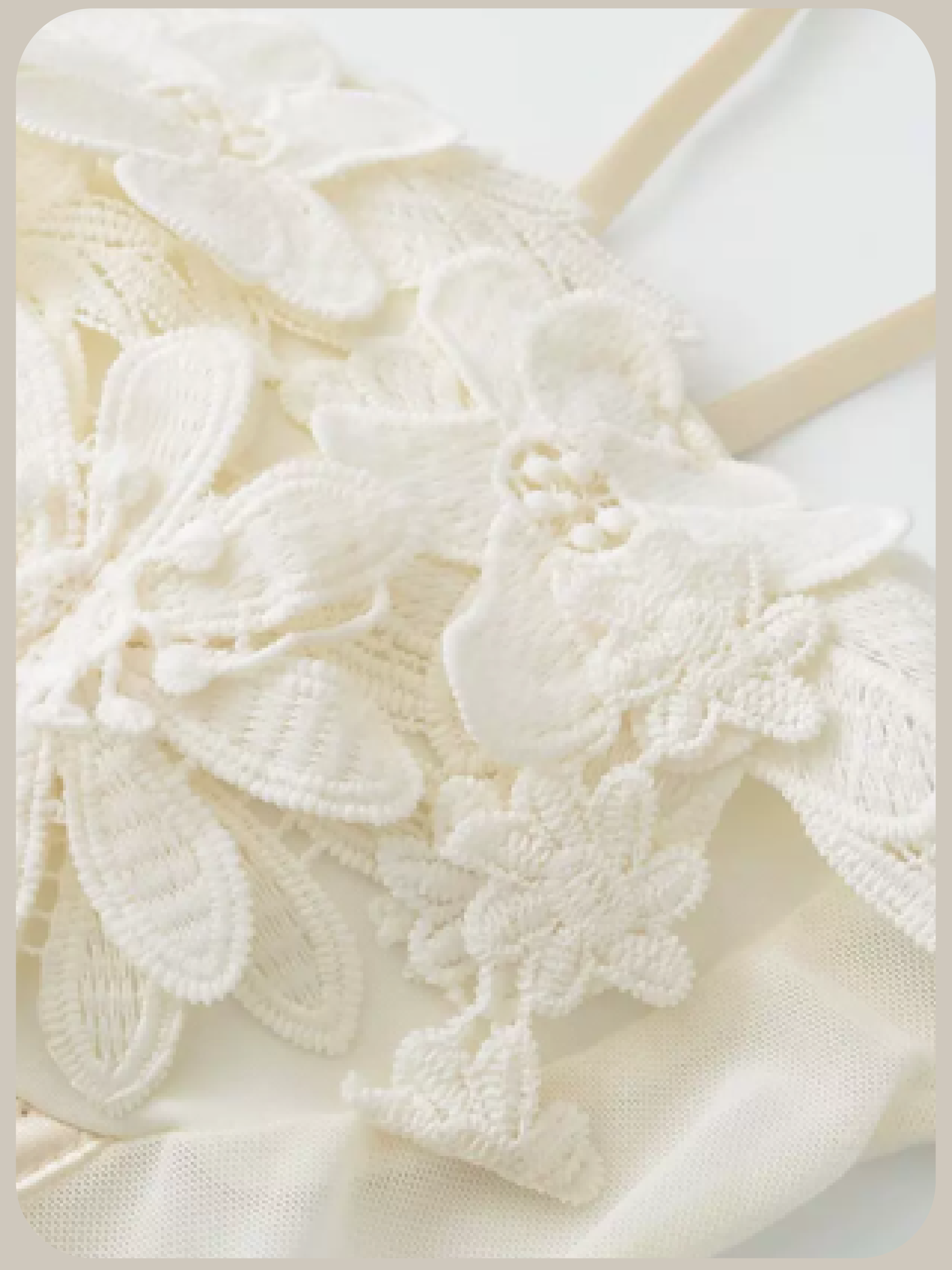 Detail Lace Flower Applique Cami/レースフラワーアップリケキャミソール