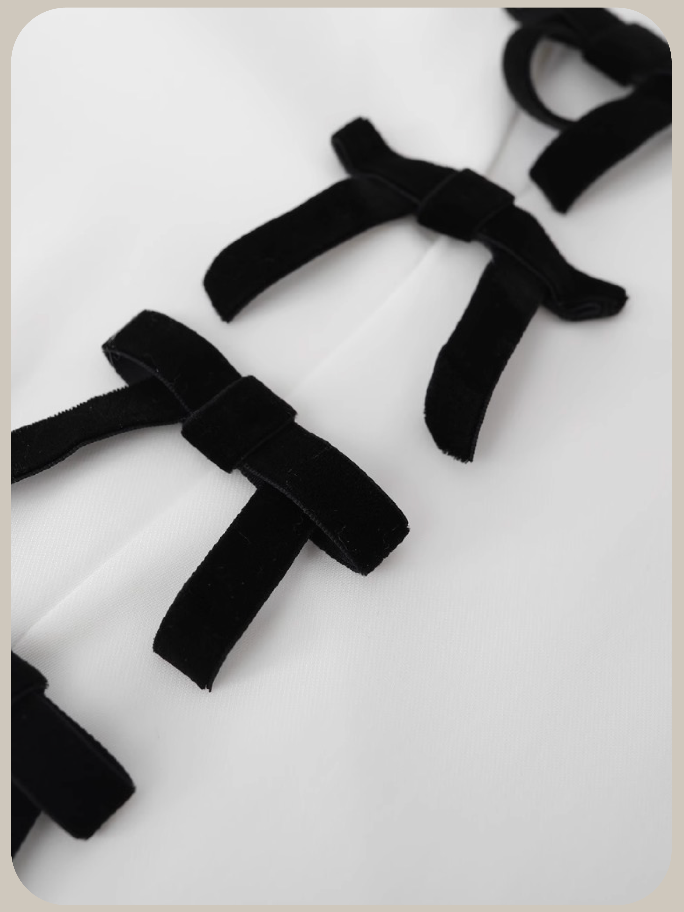 Sleeveless Flare Ribbon Dress/ノースリーブフレアリボンワンピース