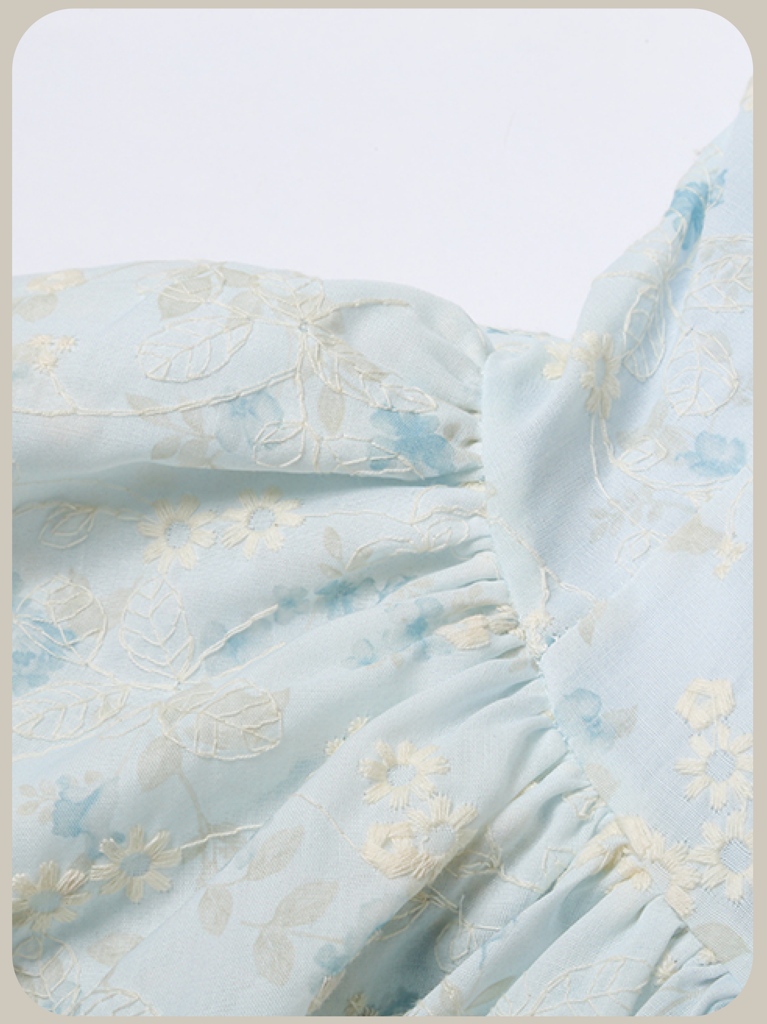 French Waisted Floral Dress/フレンチウエストフローラルドレス