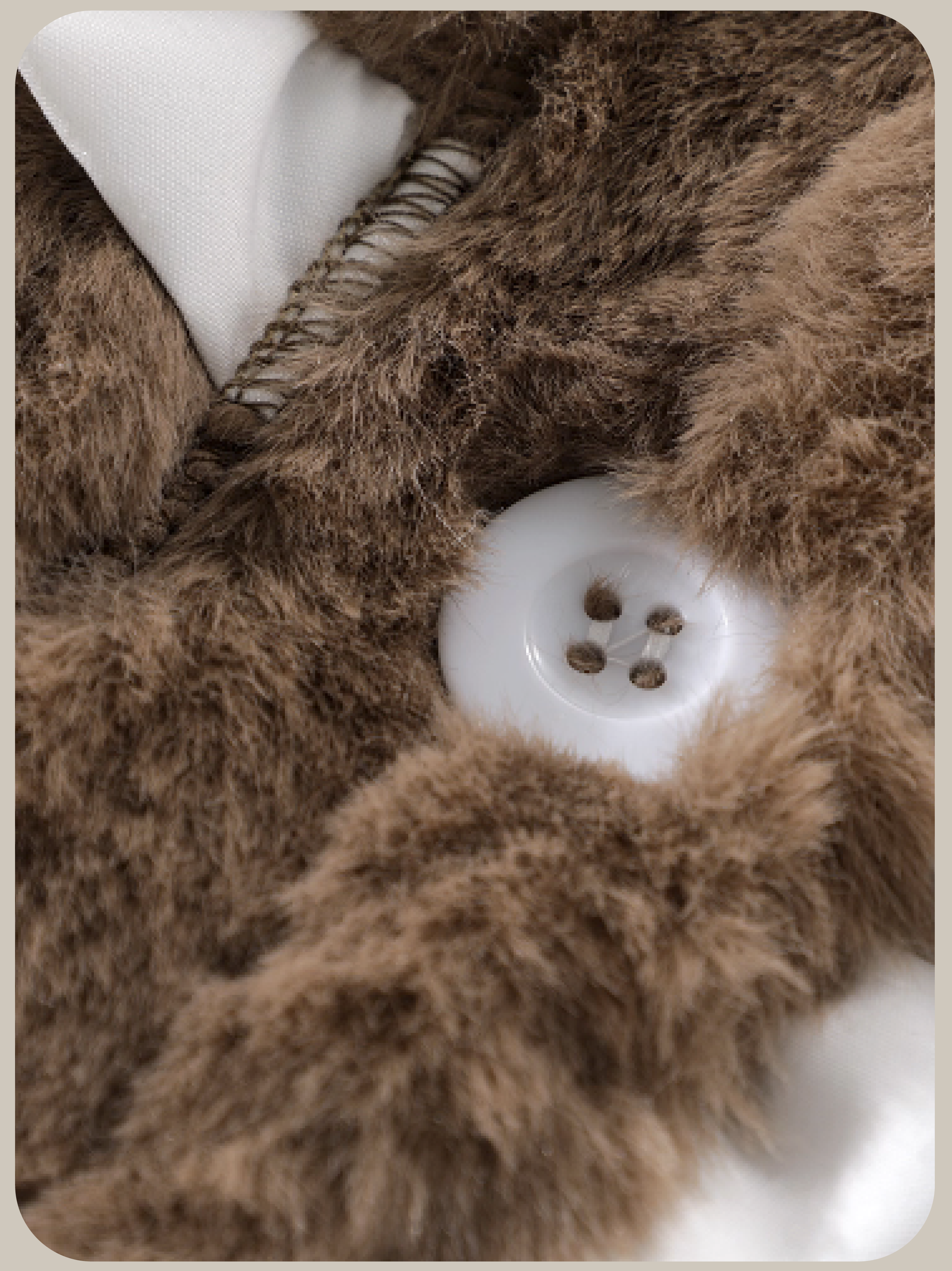 Elegant Frill Piping Fur Jacket/エレガントフリルパイピングファージャケット