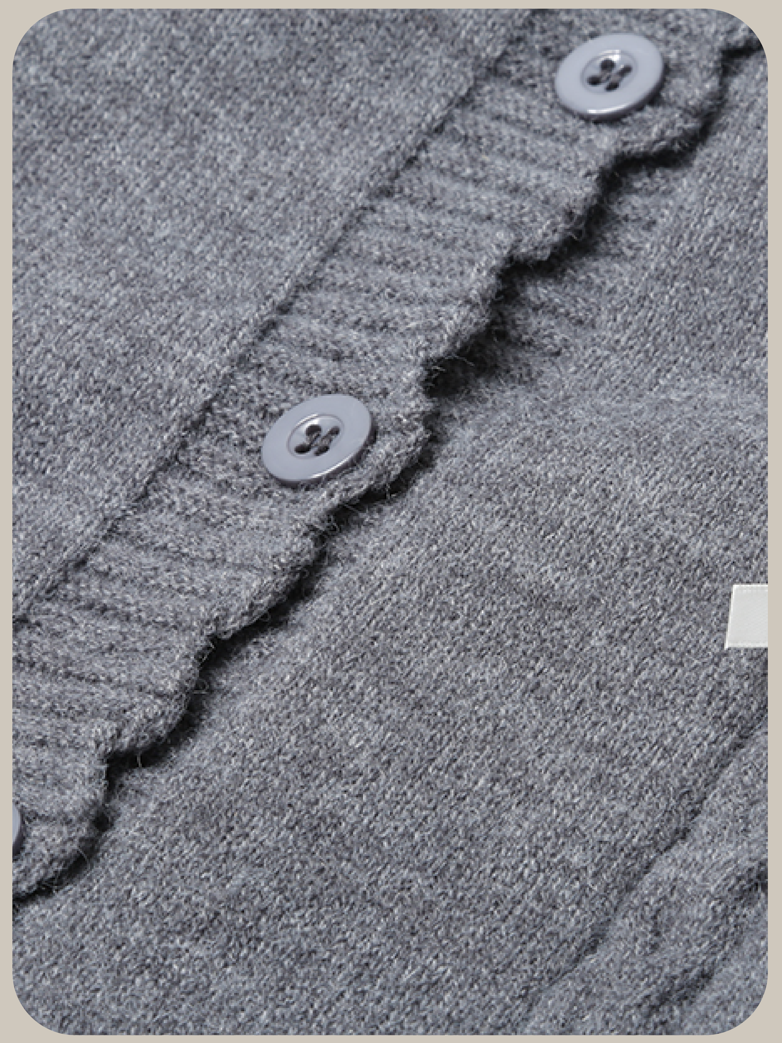 Layer Jeresy Ribbon Cardigan/レイヤードジャージーリボンカーディガン