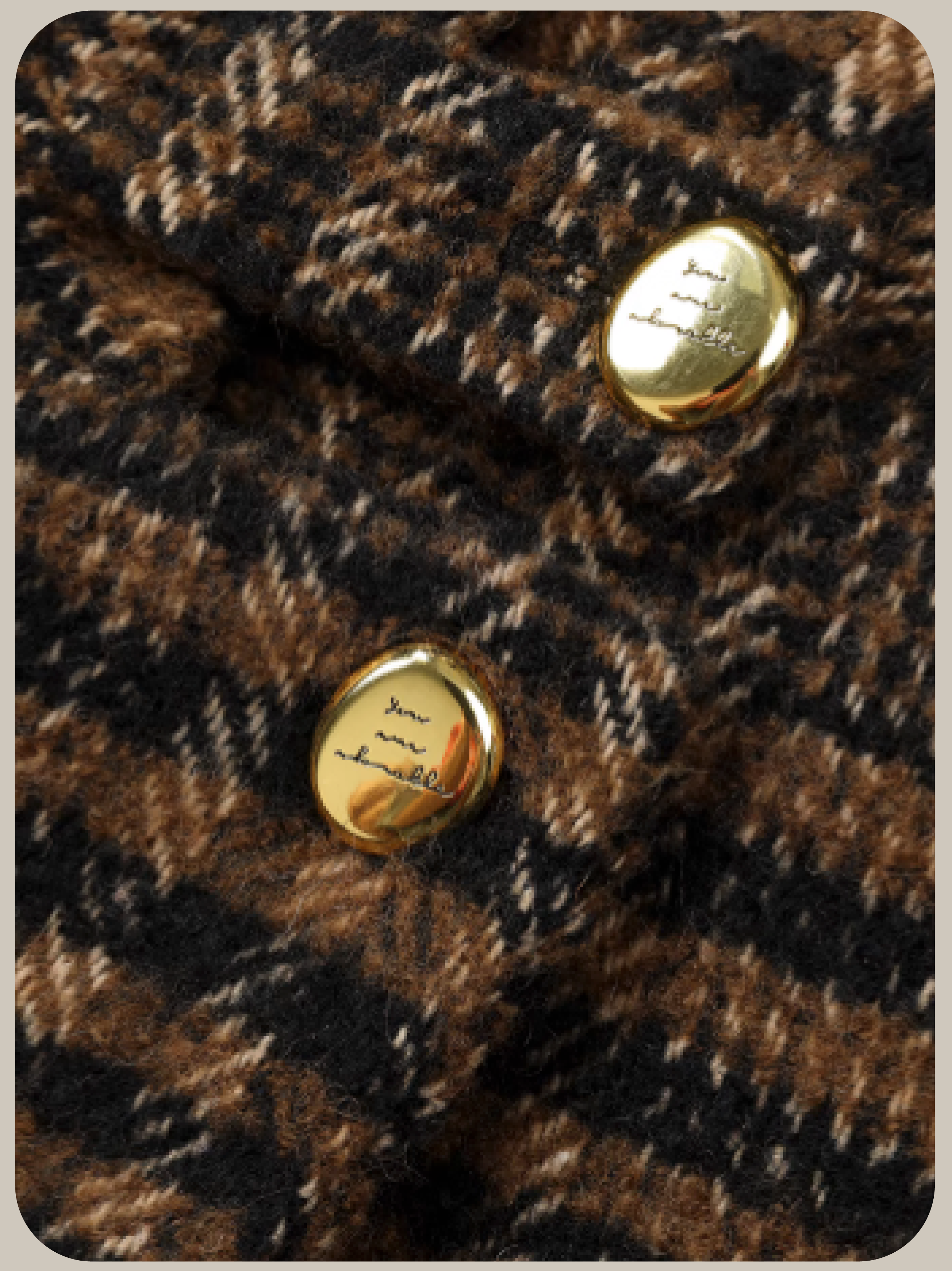 Quilty Stand Collar Wool Coat/キルティスタンドカラーウールコート