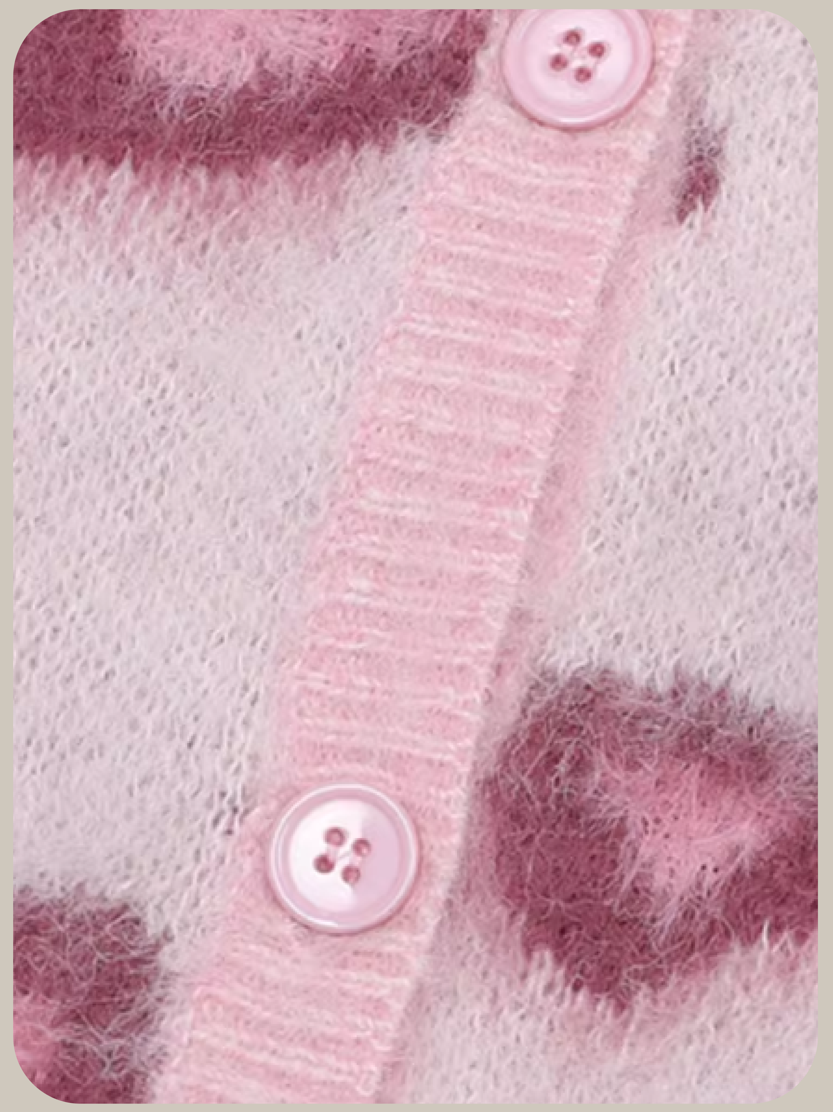 Leopard Motif Heart Cardigan/ヒョウ柄ハートカーディガン