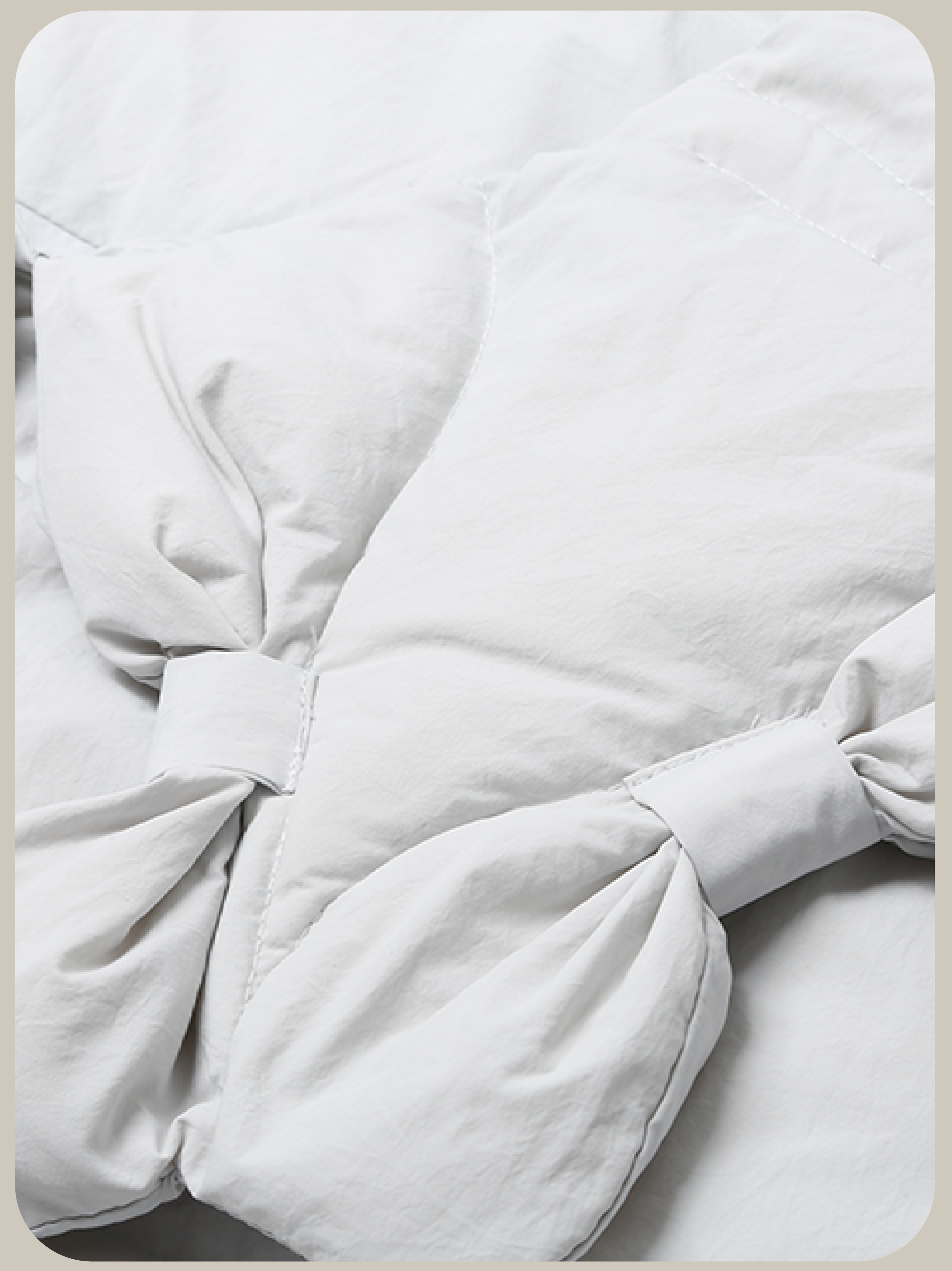 Ribbon Collar Waisted Duck Down Jacket/リボンカラーウエストダックダウンジャケット