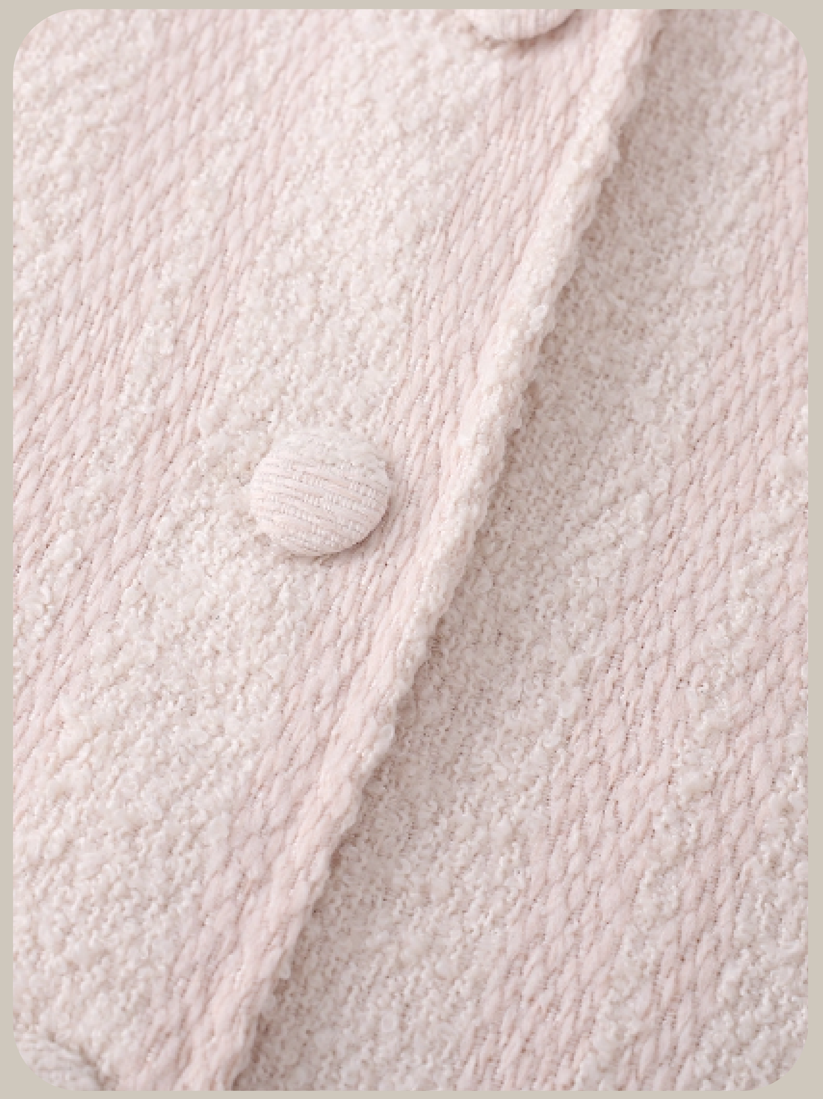 Pink Motif Fluffy Jacket/ピンクモチーフふわふわジャケット