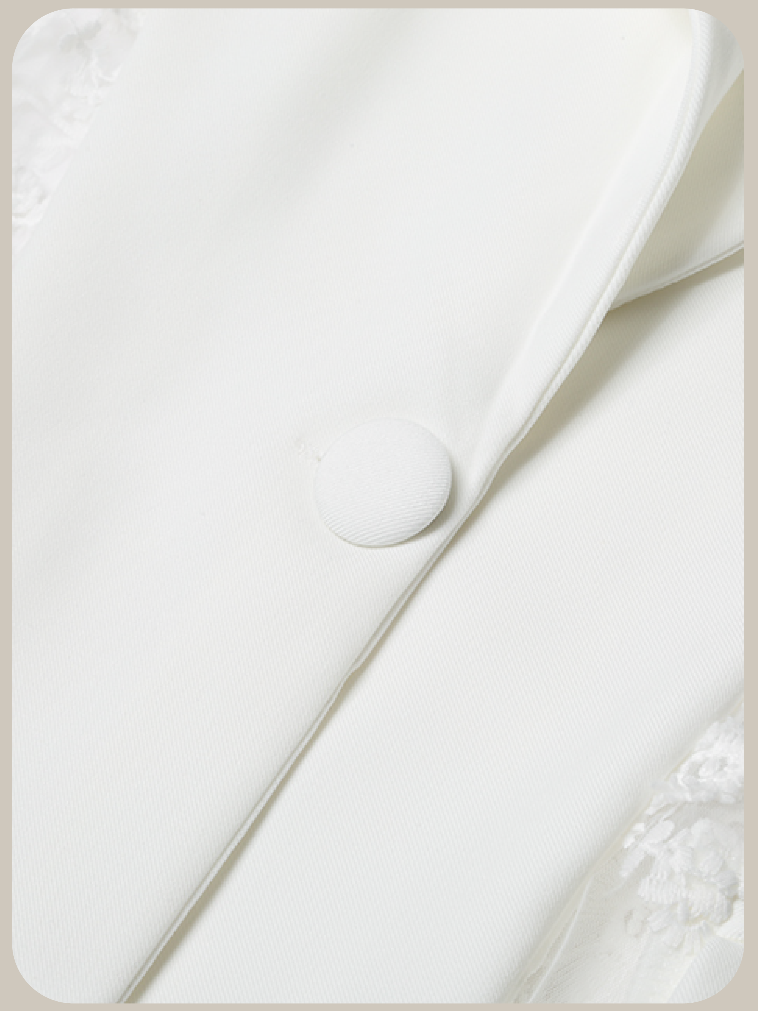 See Through Lace Stitching Jacket/シースルーレースステッチジャケット