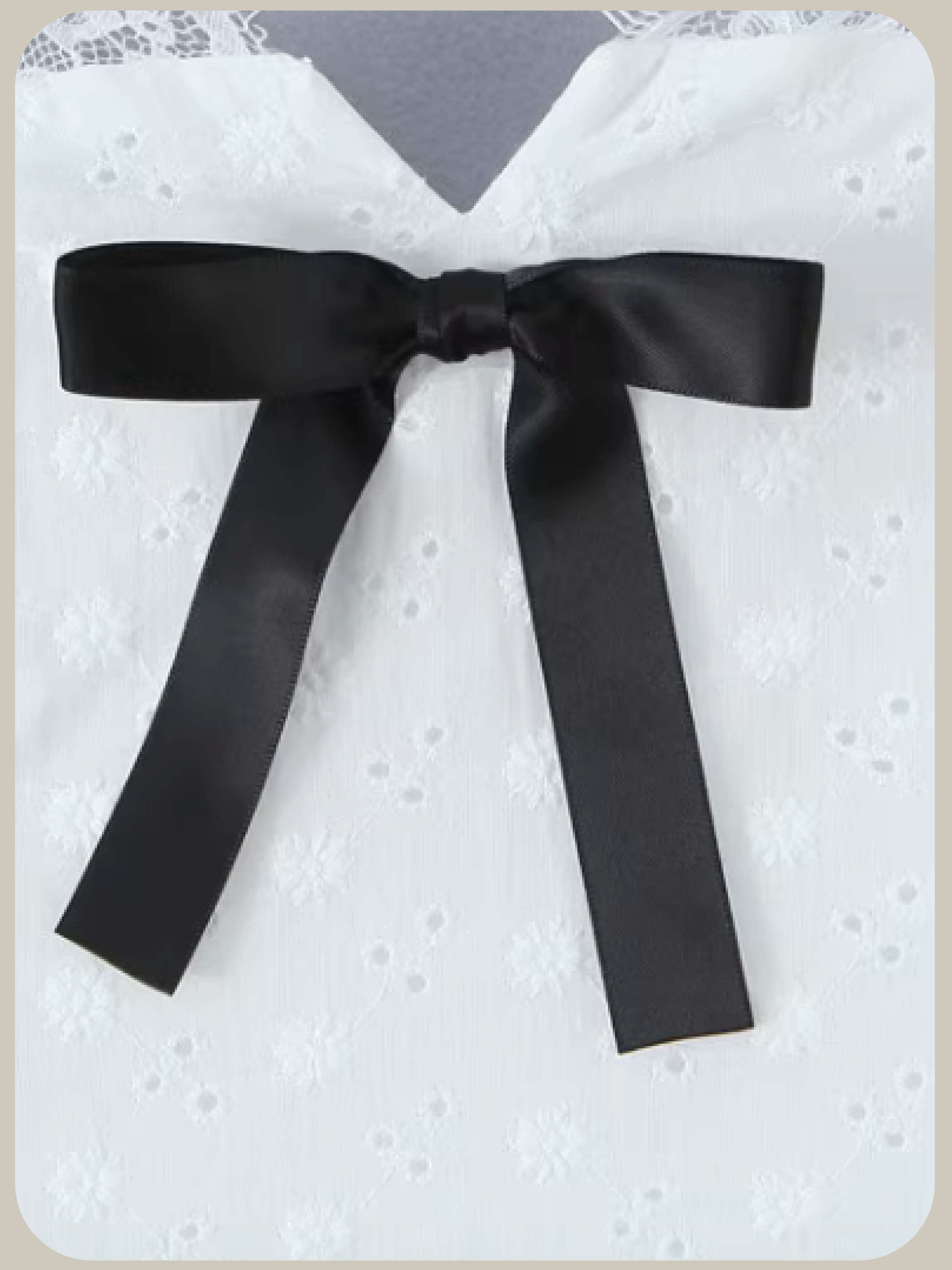 Sweet Lace Ribbon Cami Dress/スイートレースリボンキャミワンピース