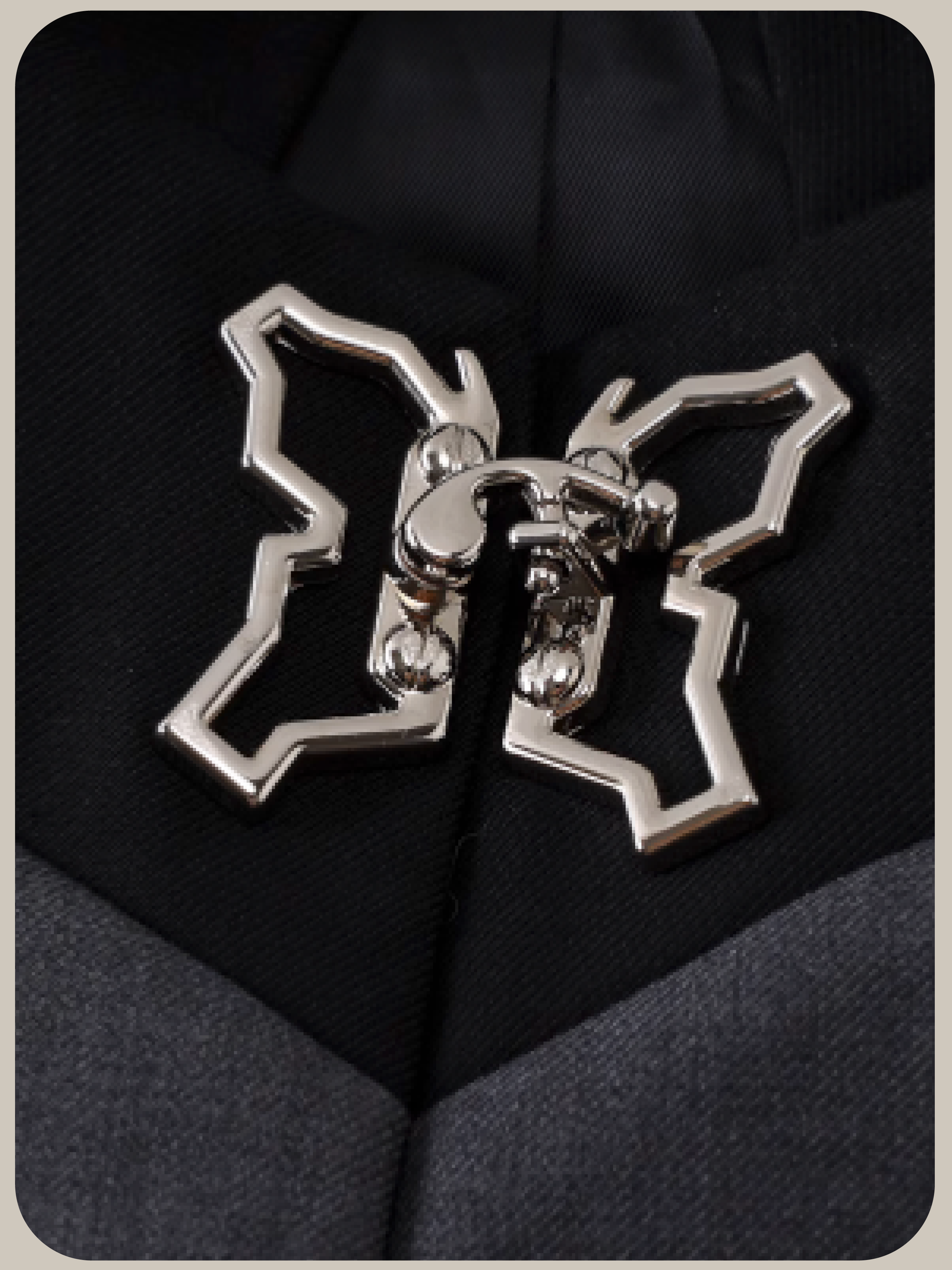 Butterfly Stand Collar jacket/バタフライスタンドカラージャケット